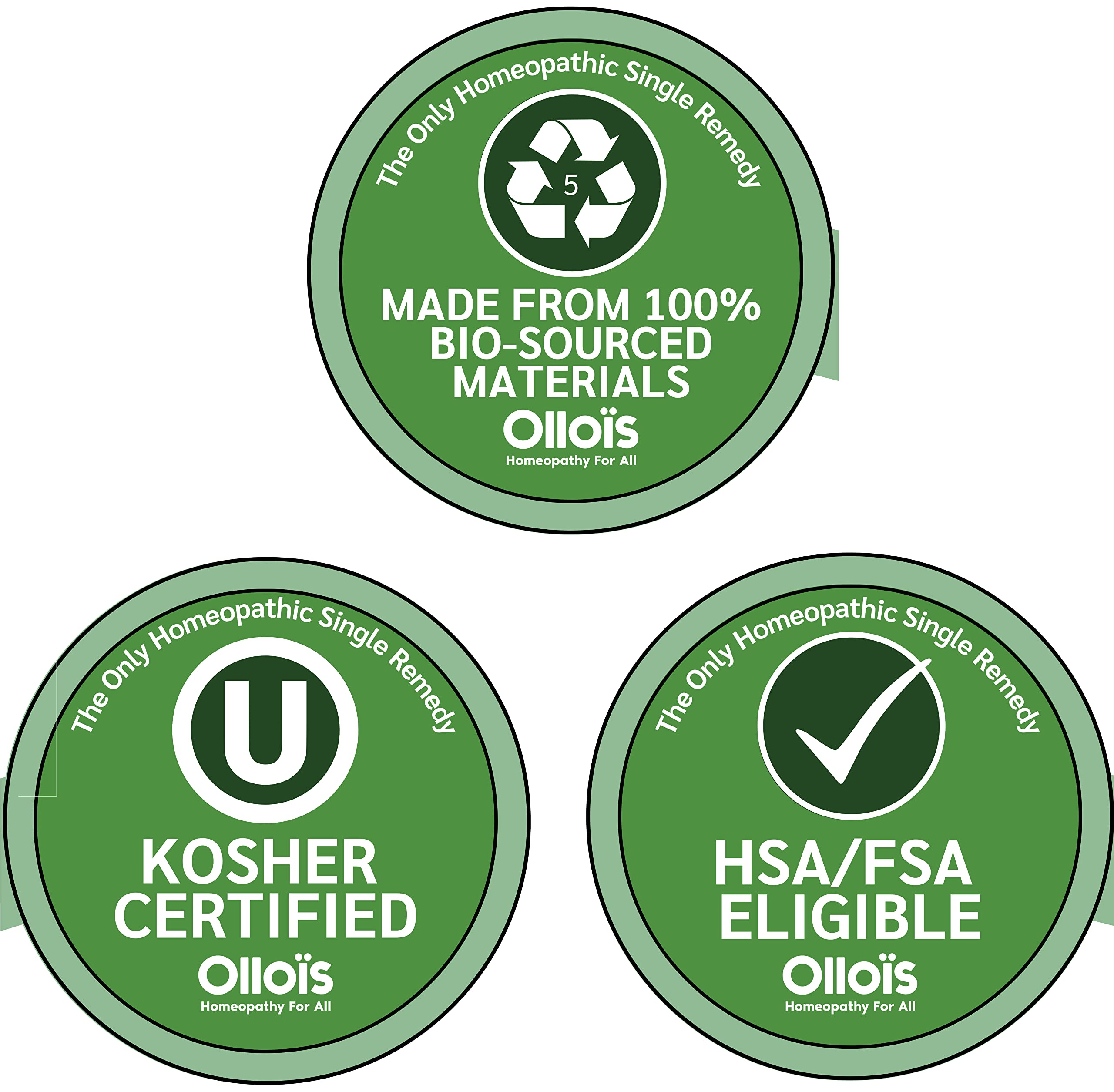 OLLOIS Essential Kit, 10 Organic, Lactose-Free, Vegan Homeopathic Remedies OLLOÏS uk supplements