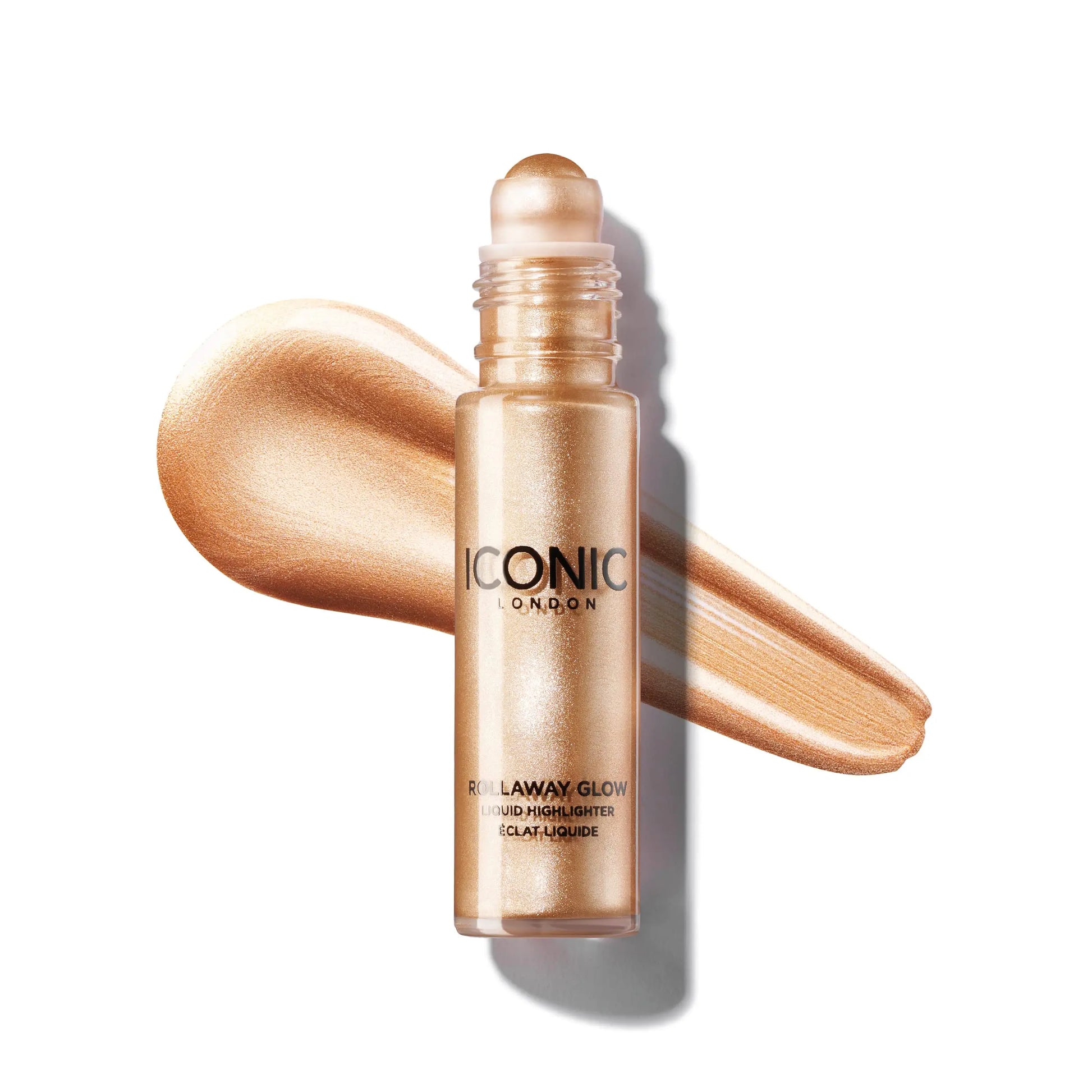 ICONIC LONDON Rollaway Glow | Liquid Highlighter for a Radiant Glow, Cruelty-Free, Vegan Makeup (Champagne Chic) 0.27 Fl oz ICONIC LONDON uk supplements