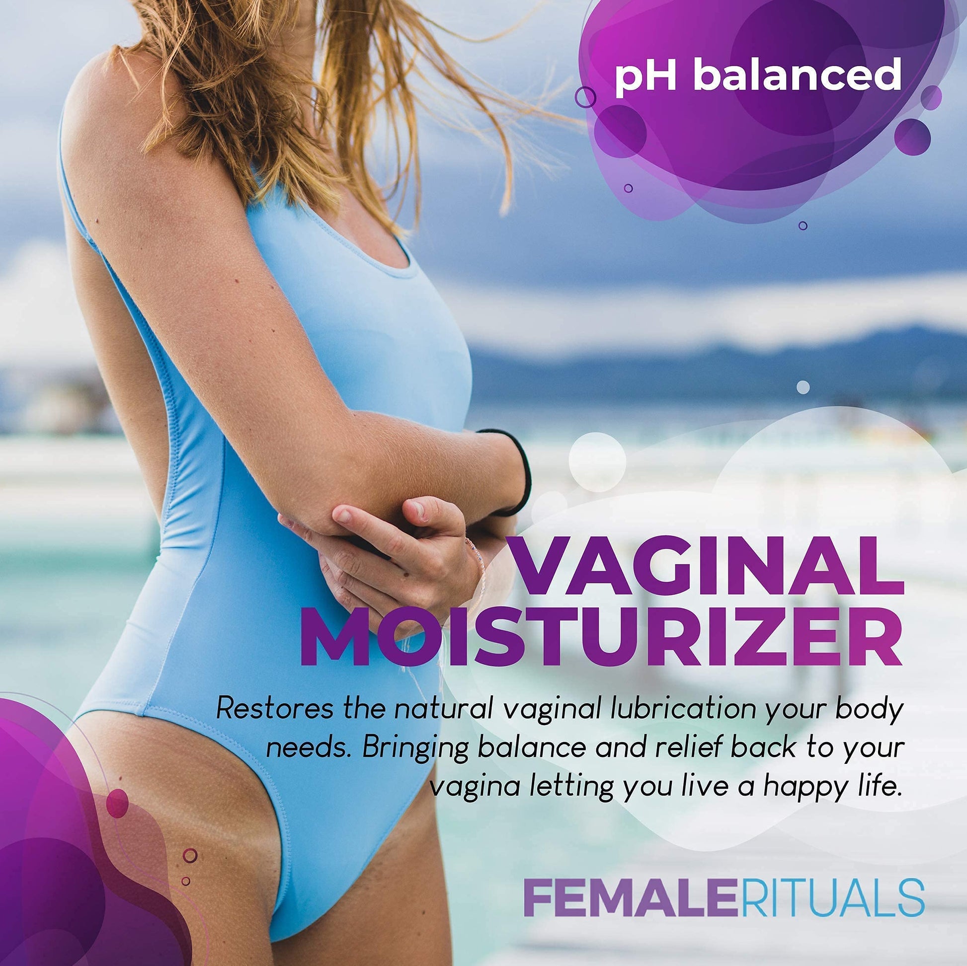 FEMALE RITUALS - Vaginal Moisturizer Boric Acid Suppositories for PH Balance - Bad Odors FEMALE RITUALS uk supplements