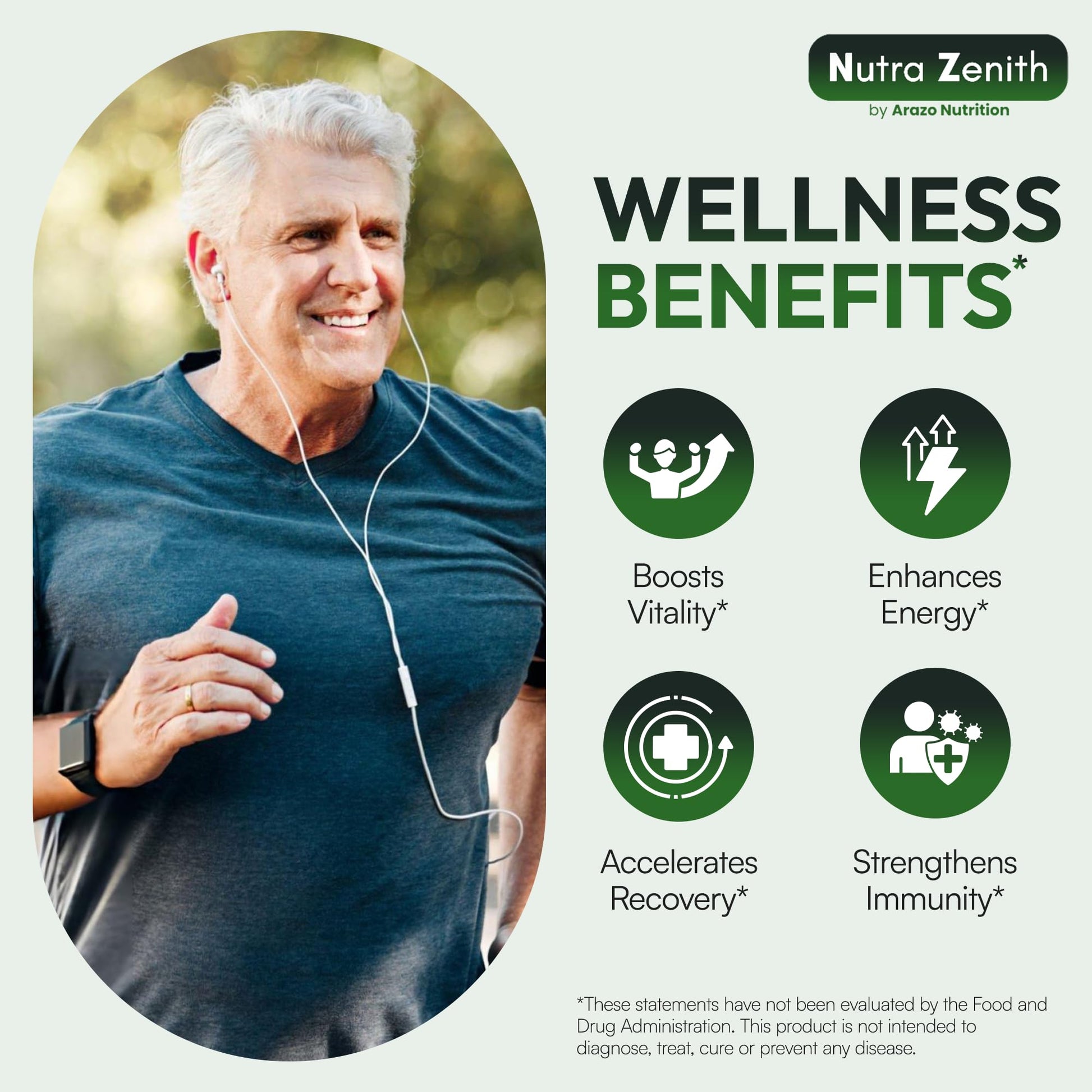 AKG Anti-Aging & Energy Boost Supplement with Vitamin B6, Vitamin C & L-Arginine – 60 Capsules for Youthful Skin, Cellular Renewal & Vitality Support Arazo Nutrition uk supplements
