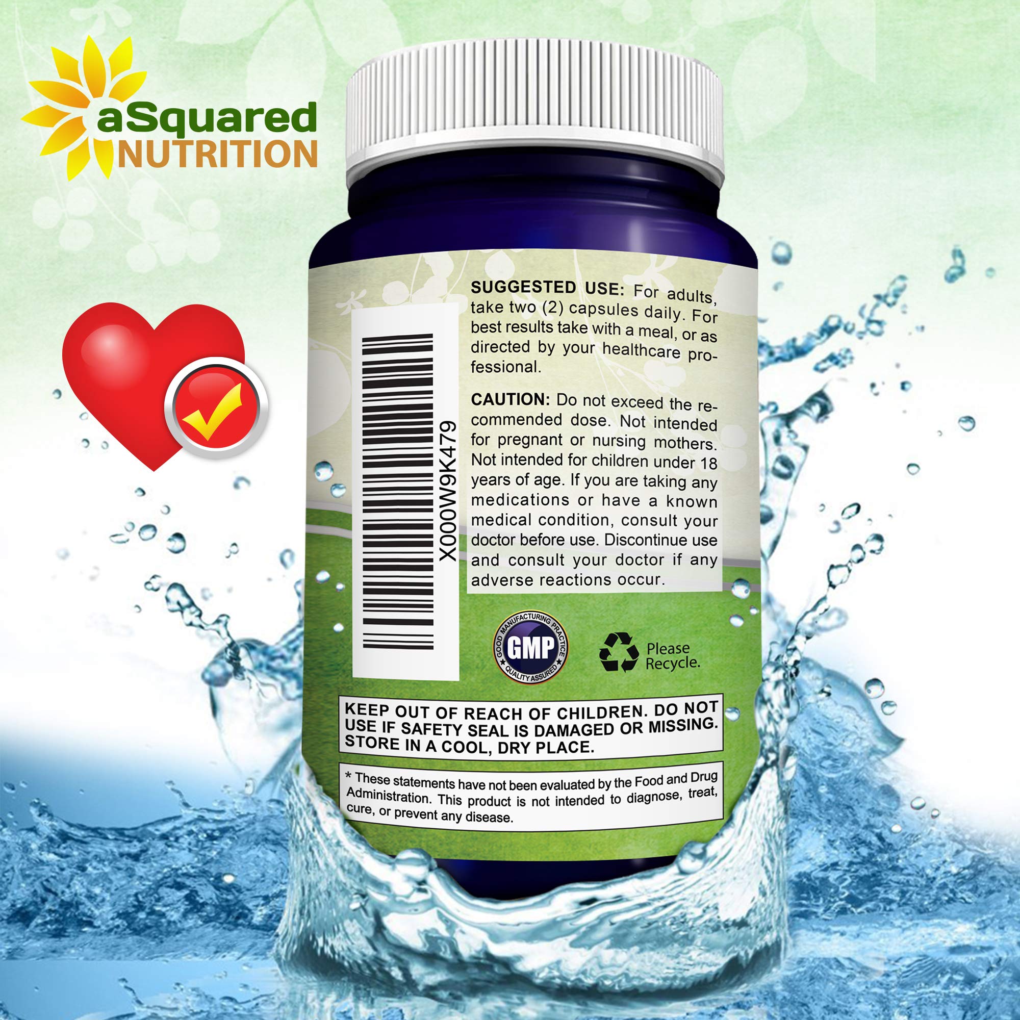 aSquared Nutrition Purified Omega 7 Fatty Acids-200 Capsules from Natural Sea Buckthorn aSquared Nutrition uk supplements