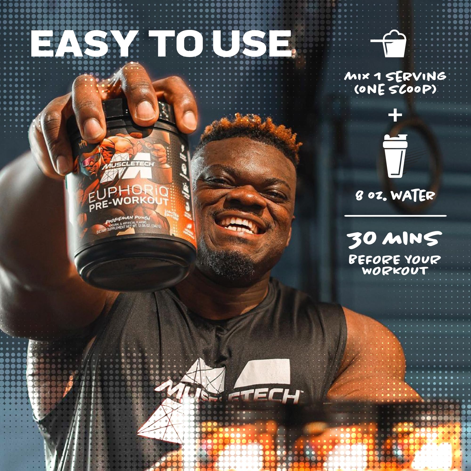 MuscleTech Pre Workout Powder EuphoriQ PreWorkout Smart Pre Workout Powder MuscleTech uk supplements