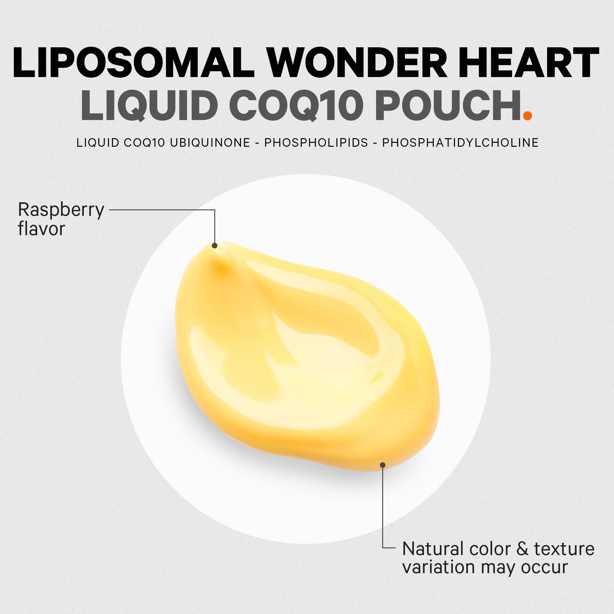Codeage Wonder Heart Liquid CoQ10 Liposomal Ubiquinone Supplement, Coenzyme Q10 Heart Vitamins, Non-GMO Sunflower Phosphatidylcholine Vegan Blend, Raspberry Flavored Softgel, Pack of 30 Pouches Codeage uk supplements