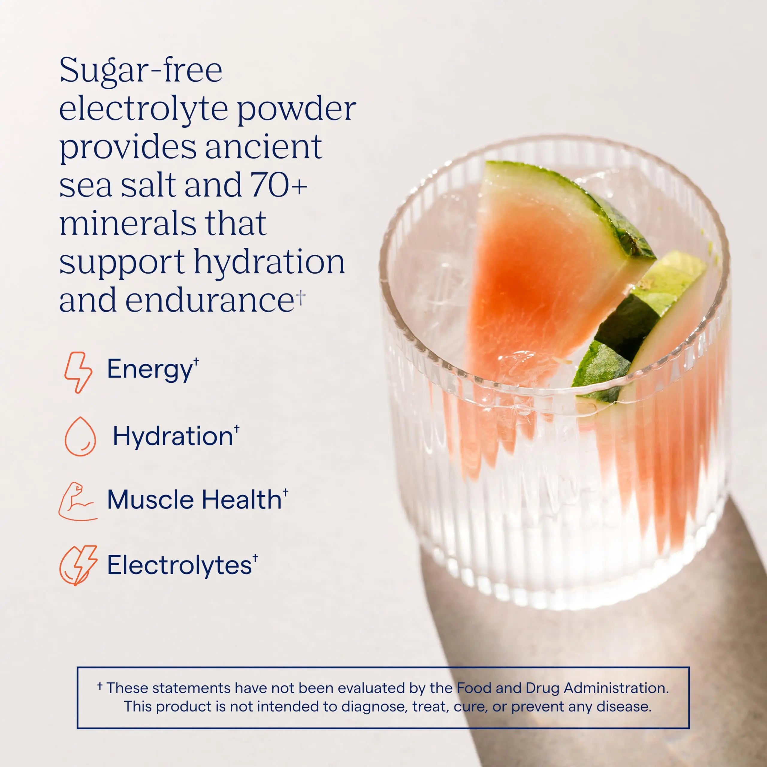 Trace Minerals ZeroLyte Salty Watermelon Flavor - Sugar Free Electrolyte Drink Mix - Supports Hydration, Energy, Stamina - Ancient Sea Salt, Trace Minerals uk supplements
