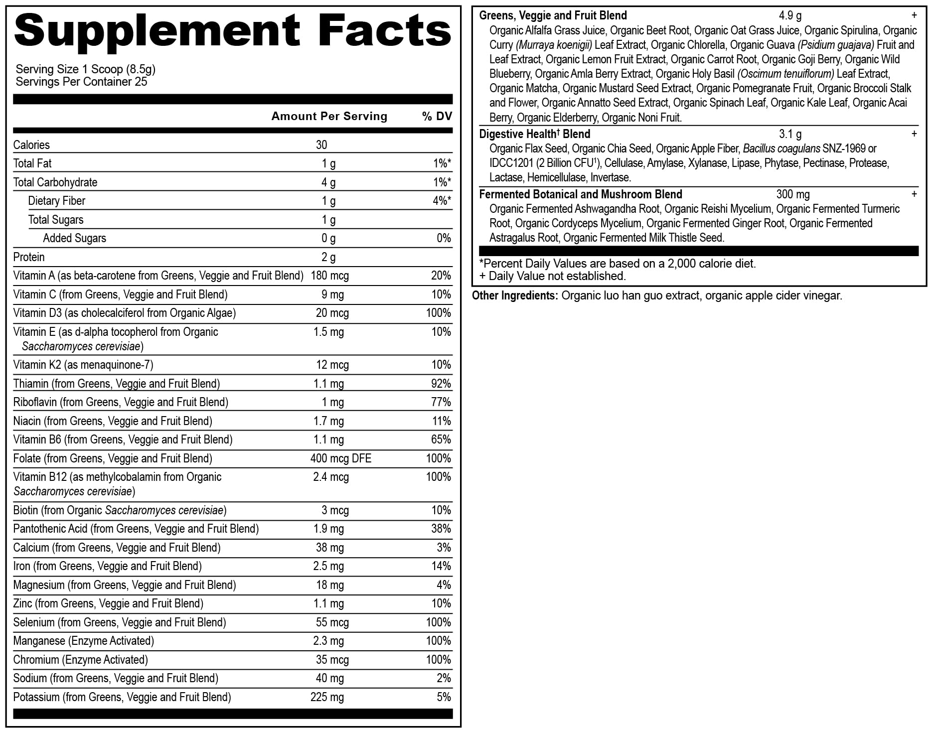 Ancient Nutrition, Vitamin Powder, One Bottle Made from Real Fruits, Vegetables and Herbs, for Digestive and Energy Support, 25 Servings, 7.5oz Ancient Nutrition uk supplements