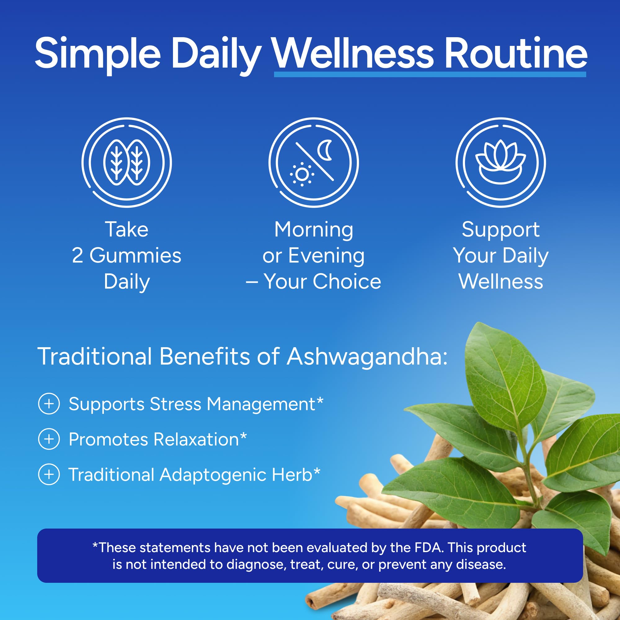 Sugar-Free Ashwagandha Gummies for Stress, Sleep & Mood Support - High-Potency 30:1 Ashwagandha Supplement Extract - Vegan Adaptogen Supplement for Women & Men, Natural Flavor, Plant-Based, 90 Gummies Purify Life uk supplements