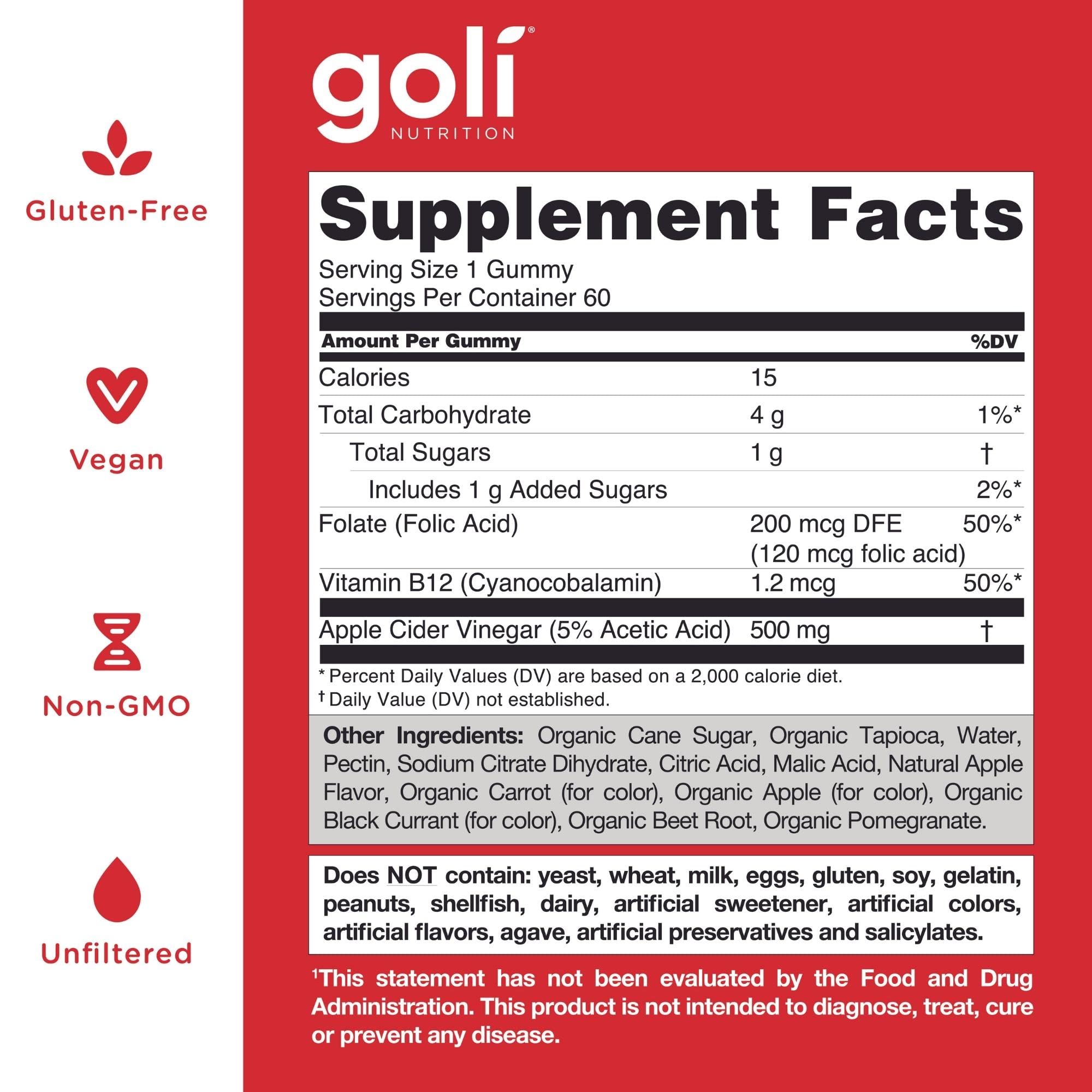 Goli - Sleep, Apple Cider Vinegar & Ashwagandha Gummy Bundle Goli uk supplements