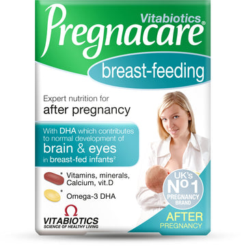 Pregnacare Vitabiotics Breast-Feeding Tablets, Pack of 1, 84 Count Pregnacare uk supplements