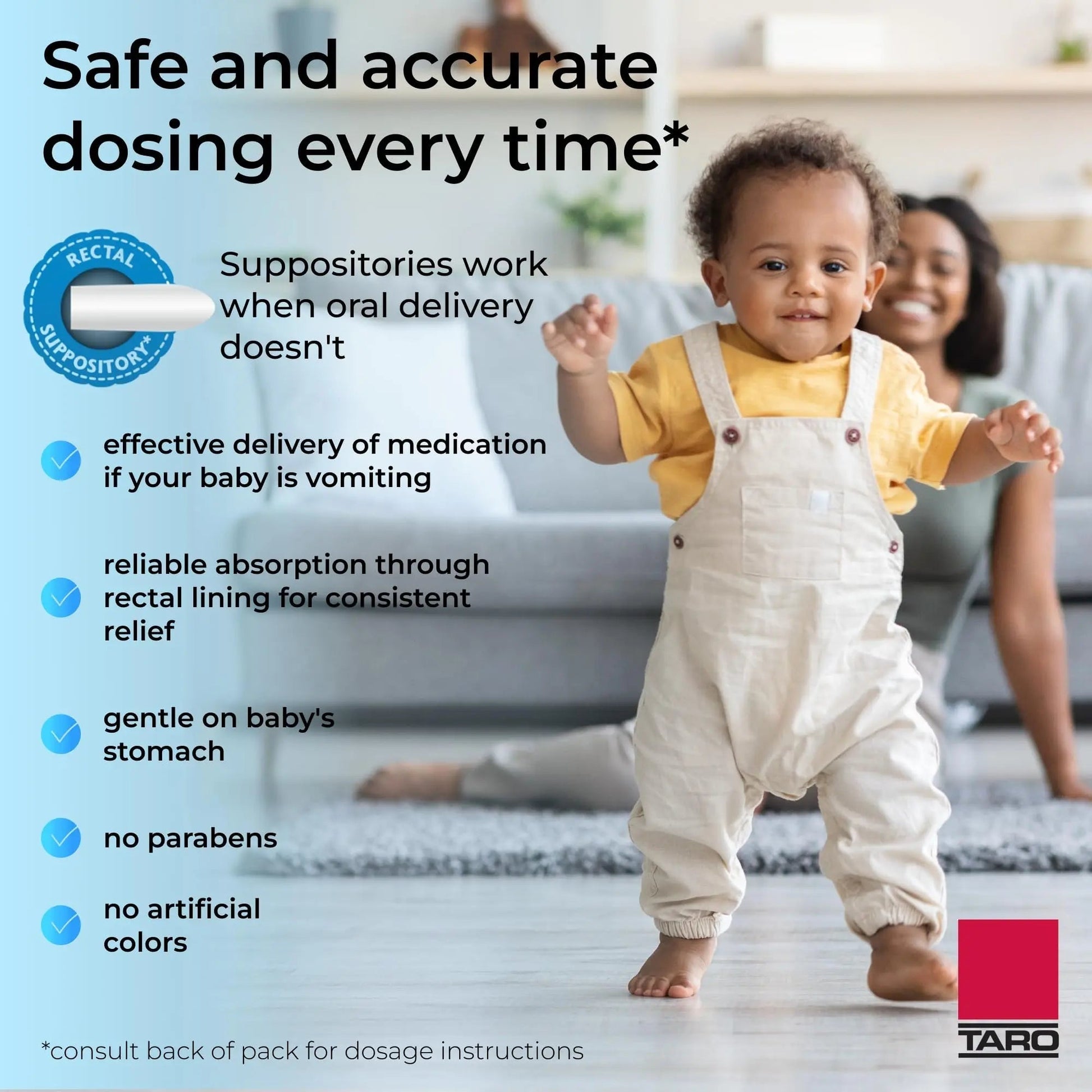 Feverall Infant Acetaminophen Suppositories 6 Rectal Suppositories 80mg Each Pain Reliever/Fever Reducer. Paraben Free, No Artificial Colors or Other preservatives. Ages 6-36 Months Feverall uk supplements