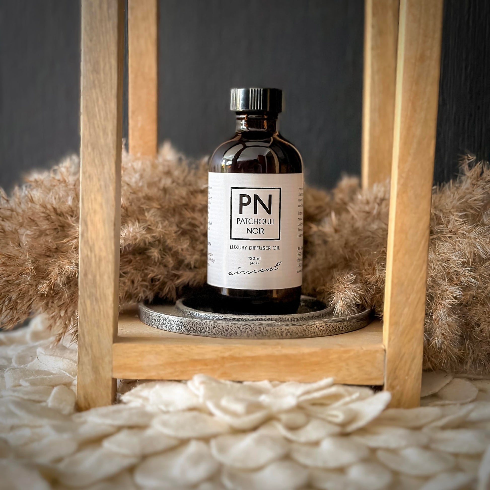 Patchouli Noir Diﬀuser Oil - Air-Scent Aroma and Essential Oil Blend - 120 Milliliter (4 ﬂ oz) Bottle Air-Scent uk supplements