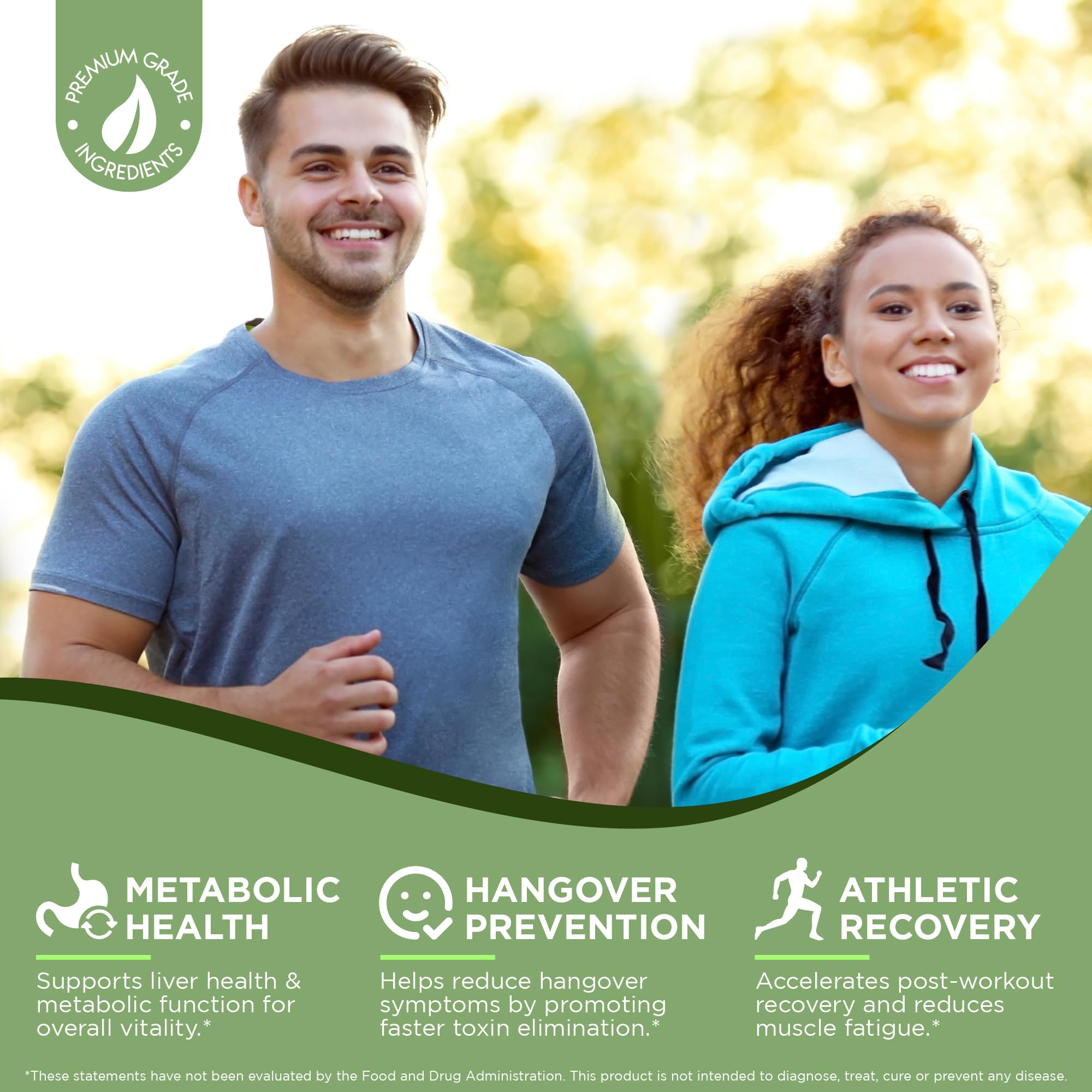 Restorio™ Metabolic Health Support Capsules - Liver & Inflammation Support - Hangover Prevention - Exercise Recovery - 120 Capsules Restorio uk supplements