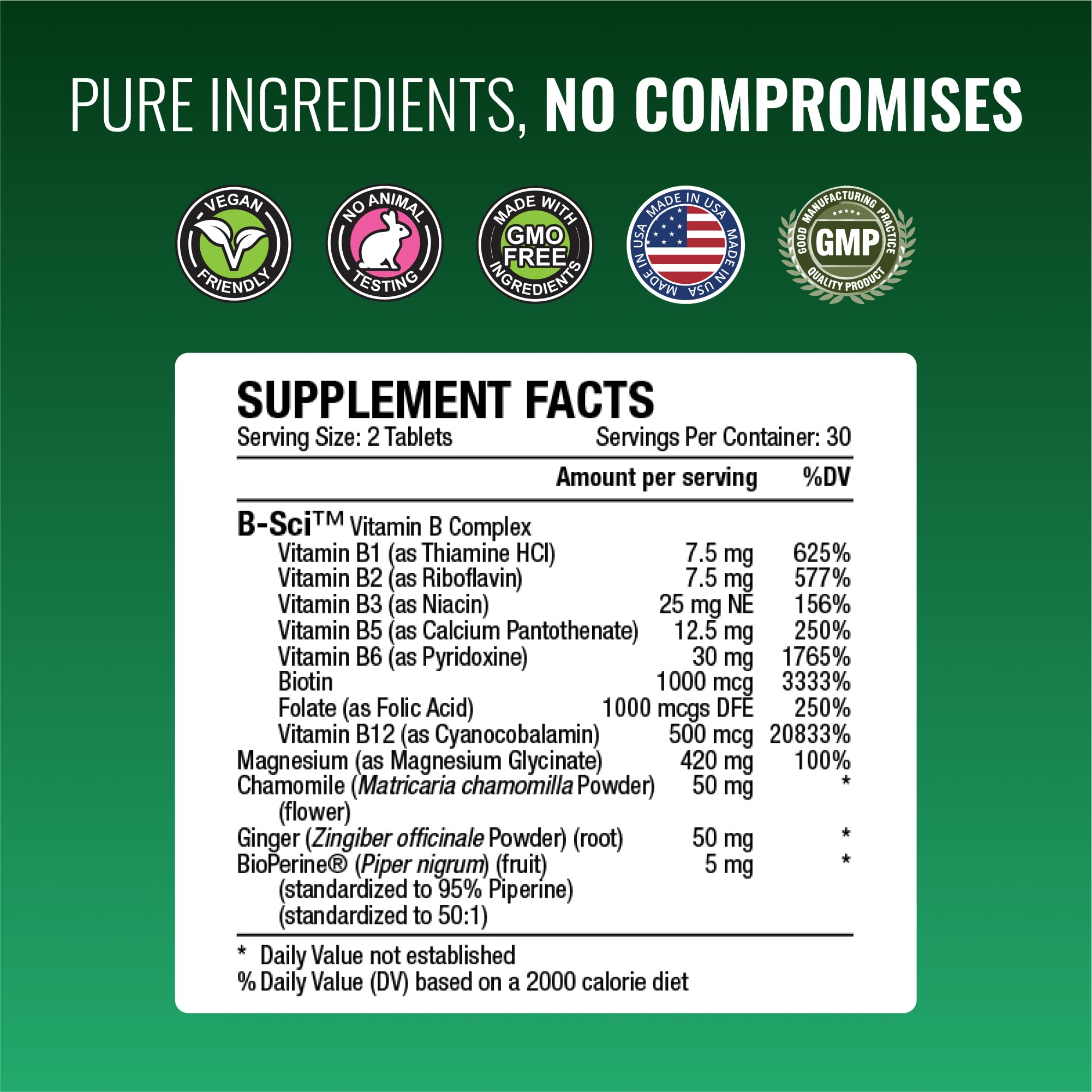 Approved Science Cramprin - High Absorption Magnesium, Vitamin B Complex, BioPerine - Muscle Cramps - 6 Month Supply - 2 Bottles - Vegan Approved Science uk supplements