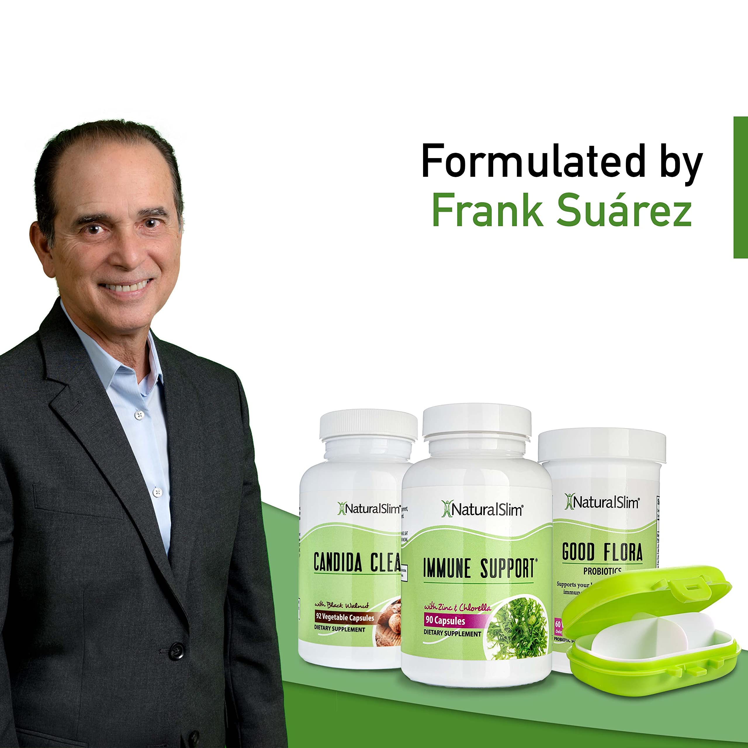 NaturalSlim Candiseptic Kit Capsules – Formulated by Frank Suarez (1 Pack) NaturalSlim uk supplements