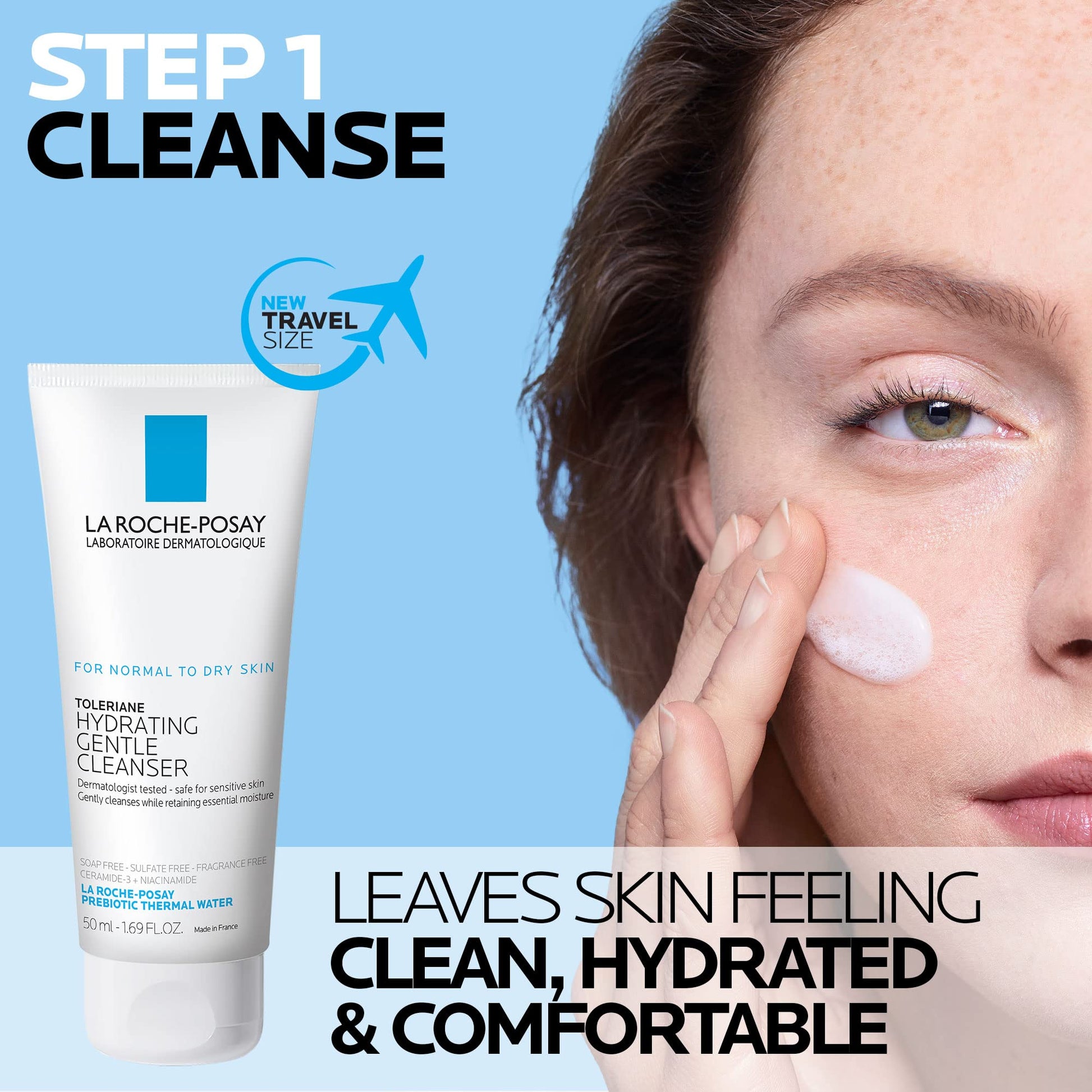 La Roche-Posay Anthelios Tinted SPF 50 Sunscreen & Toleriane Gentle La Roche-Posay uk supplements