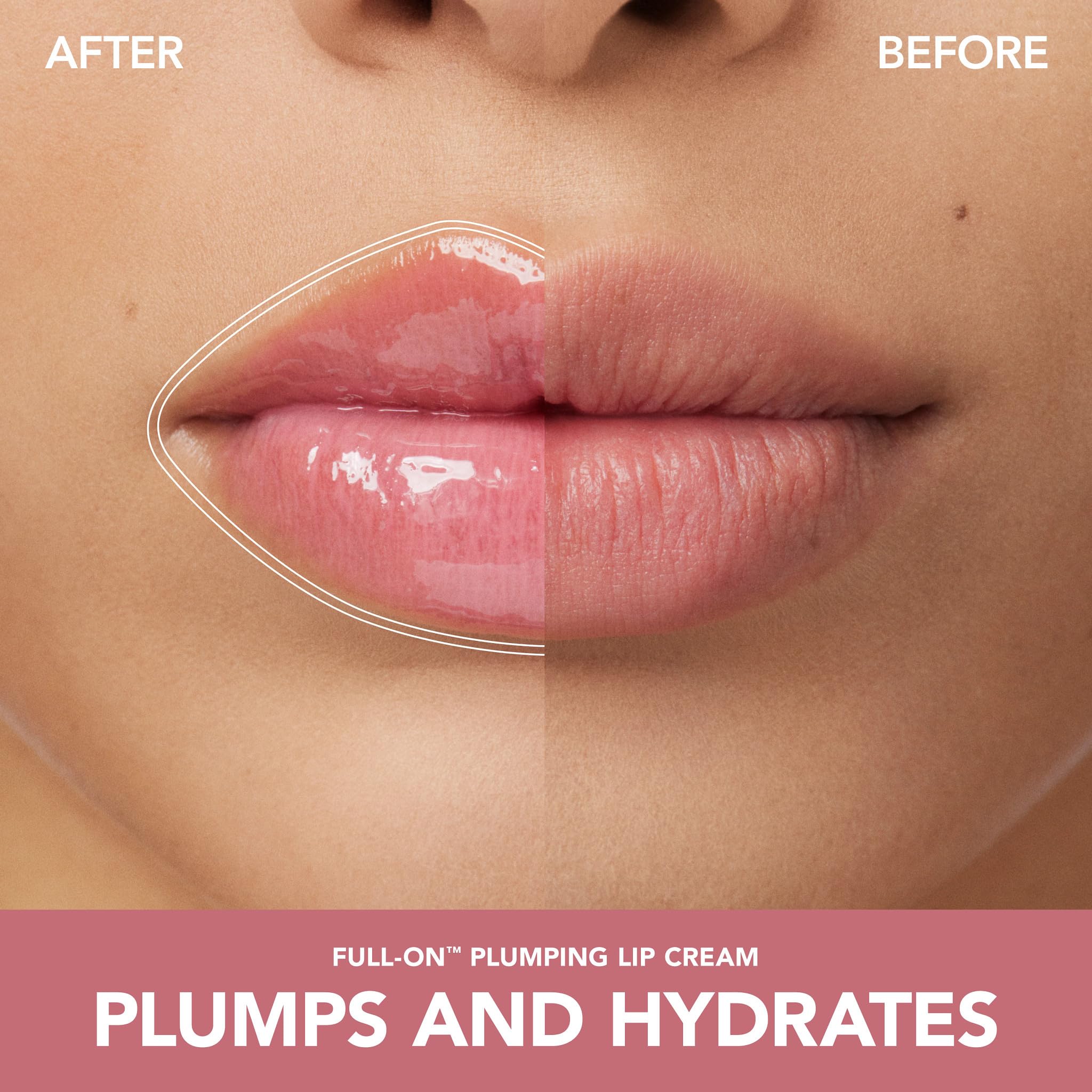 BUXOM Full-On Plumping Lip Cream, White Russian Buxom uk supplements
