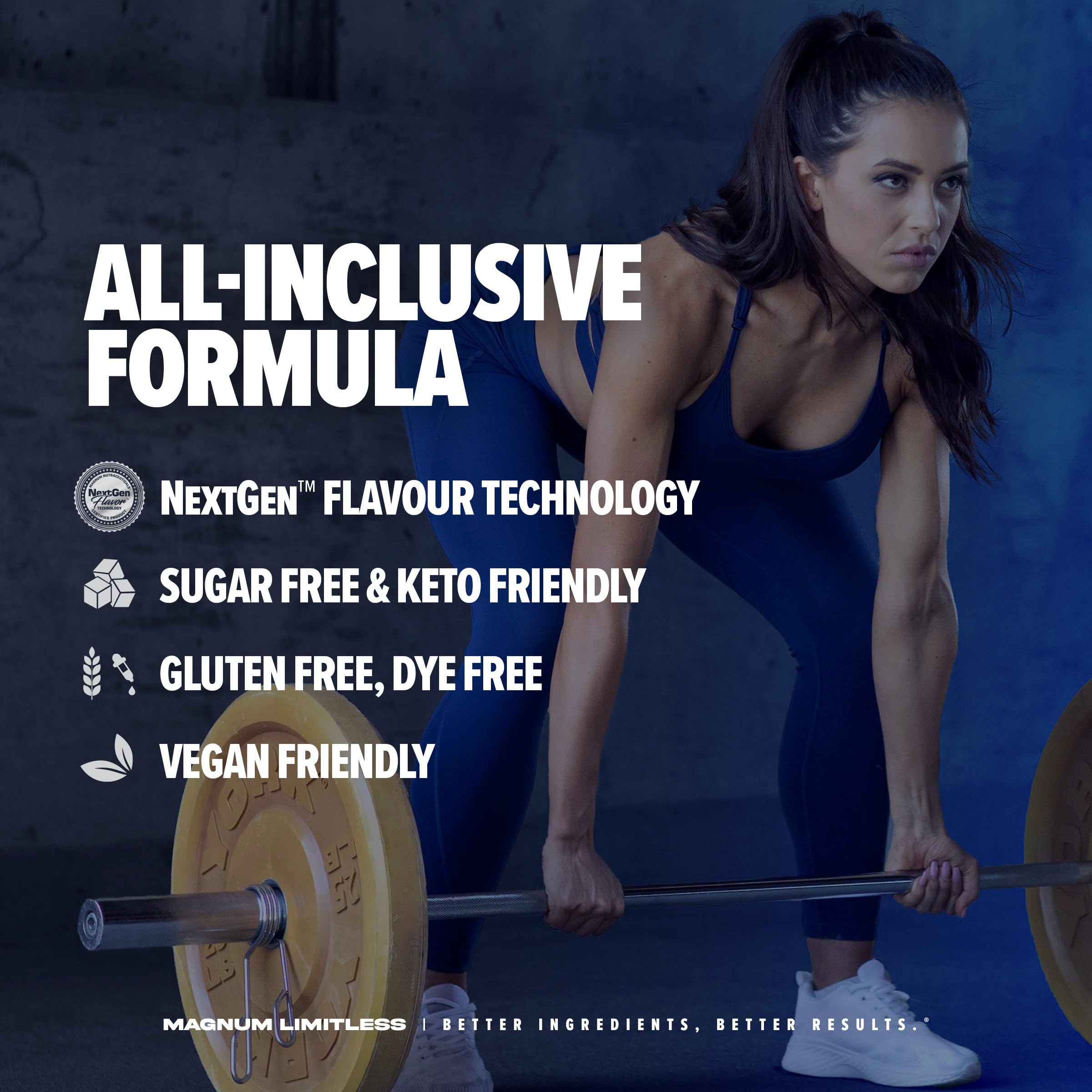 LIMITLESS Magnum 504g - Muscle Workout Powder, Sport Pre Workout for Men and Women LIMITLESS uk supplements