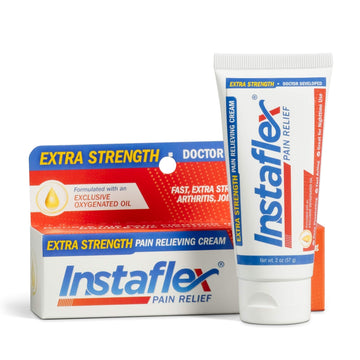 Healthy Directions Instaflex Extra Strength Pain Relief Cream, with 2X The Pain-Fighting Ingredients, Rubs Out Your Toughest Muscle & Joint Pain (2 oz) Instaflex uk supplements