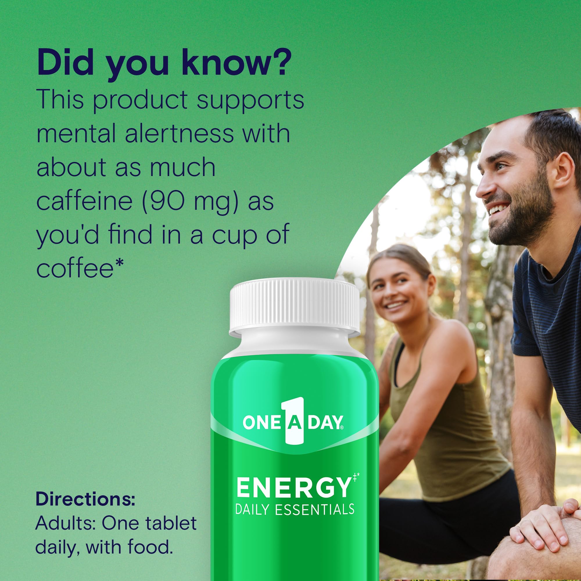 One A Day Energy Daily Essentials Multivitamin, Energy Supplement to Support Mental Alertness and Immune Health ONE A DAY uk supplements