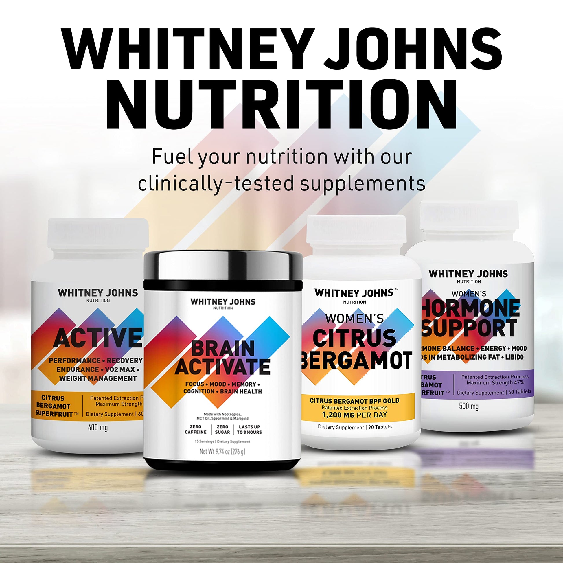 Whitney Johns Citrus Bergamot for Women, Clinically Tested Bergamot Supplement Specifically Formulated for Womens Health and Wellness, Antioxidant, 1200mg, 90 Tablets Whitney Johns uk supplements