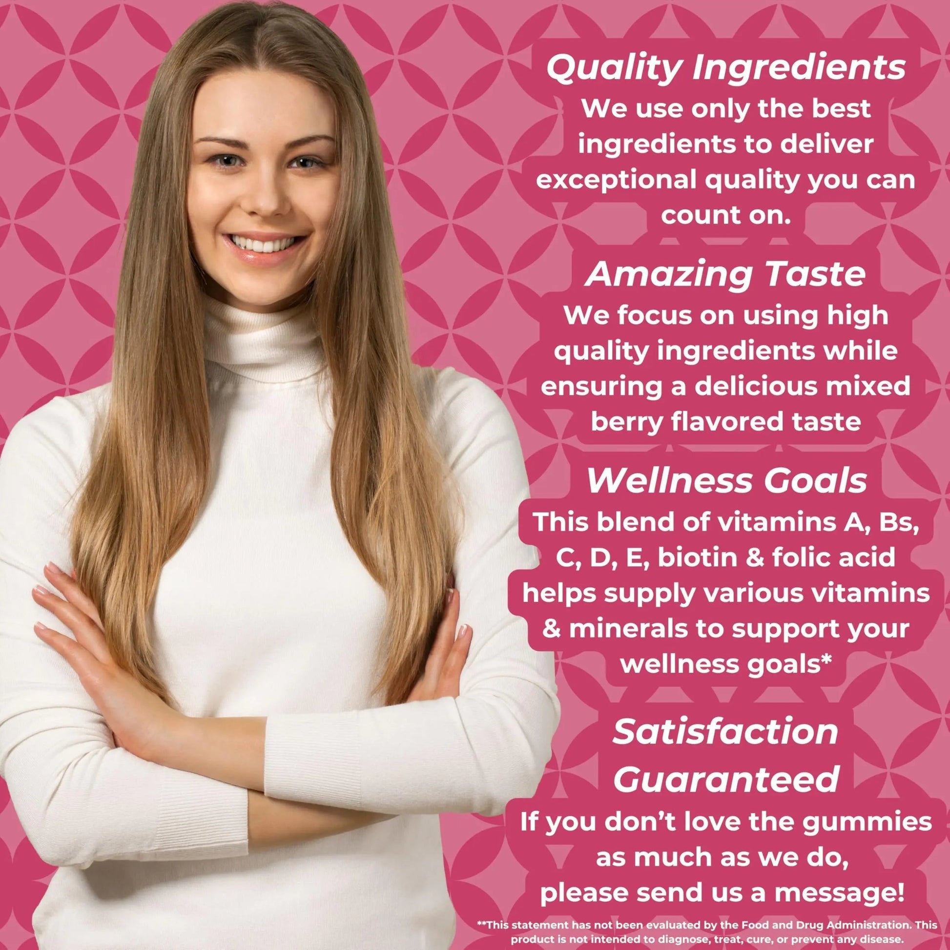 Best Health Women’s Multivitamin Gummies, Multivitamin for Women with Biotin, Folic Acid, Vitamins A,C,D,E,Natural Mixed Berry Flavor (180ct) Best Health uk supplements