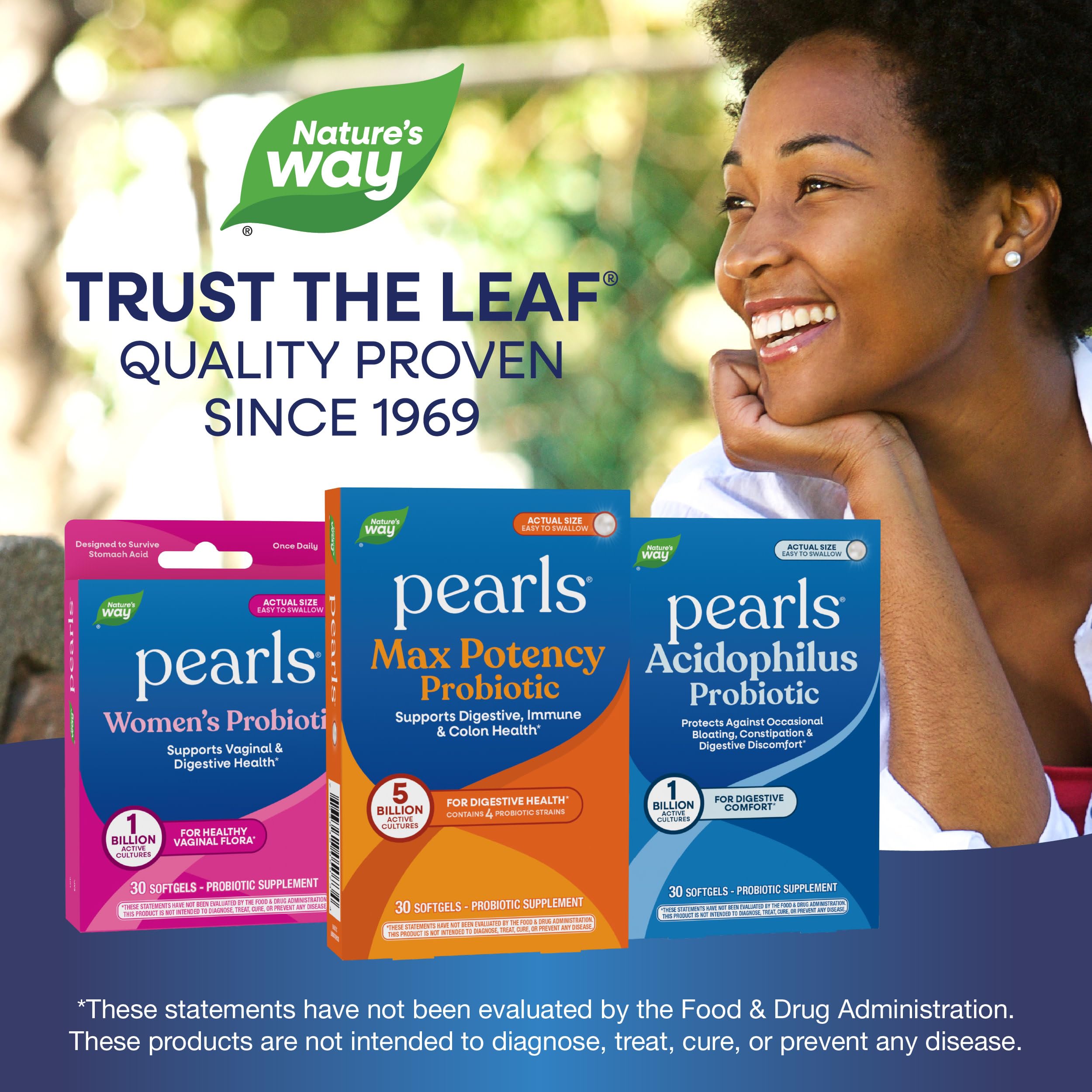 Nature's Way Pearls Max Potency Probiotic for Men and Women, Supports Digestive, Immune, Colon Health*, 5 Billion Live Cultures, No Refrigeration Required, 30 Softgels Nature's Way uk supplements