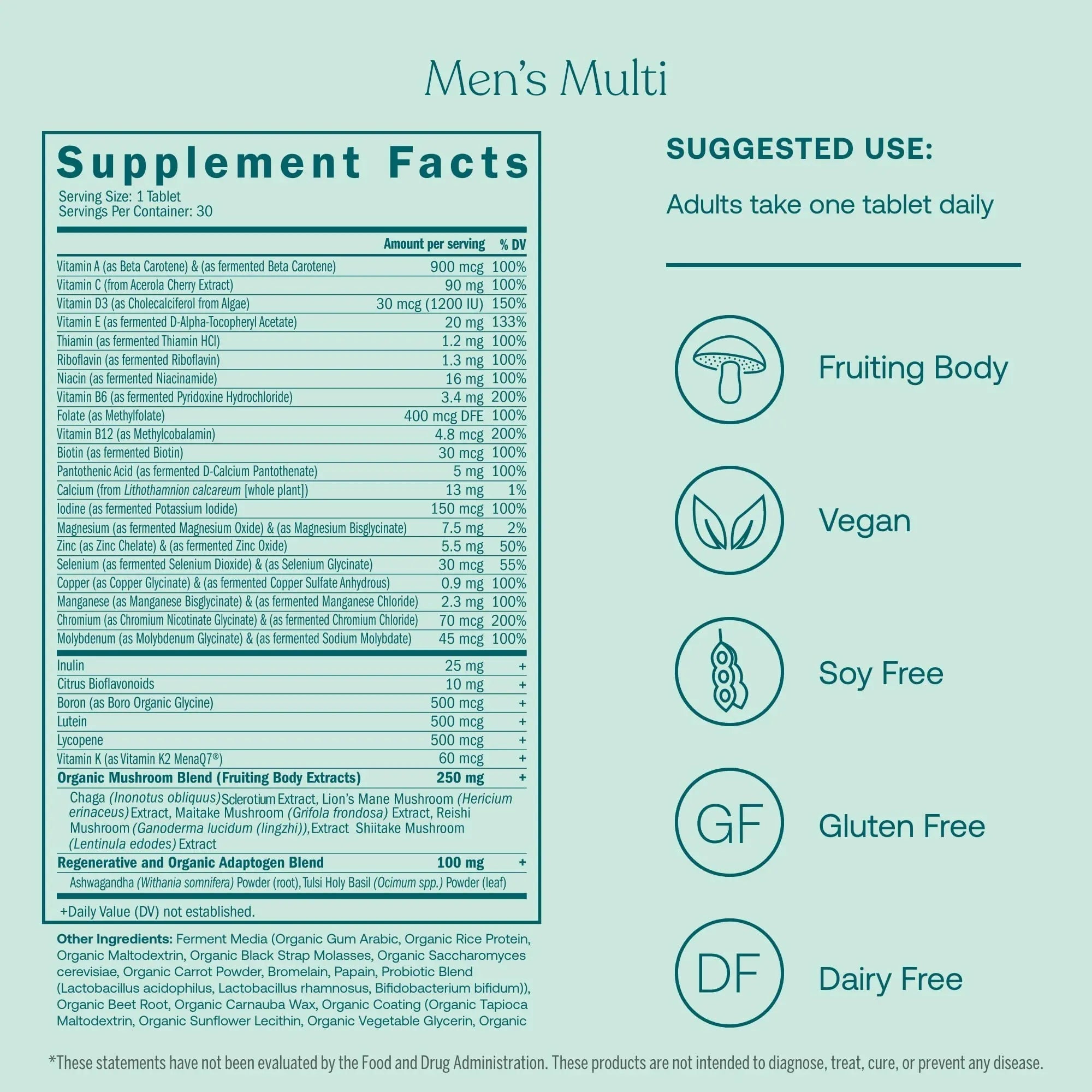True Grace One Daily Men’s Multivitamin (30 Vegan Tablets) + One Daily Women’s Multivitamin (30 Vegan Tablets) - Non-GMO & Gluten Free - 30-Day Supply of Each True Grace uk supplements
