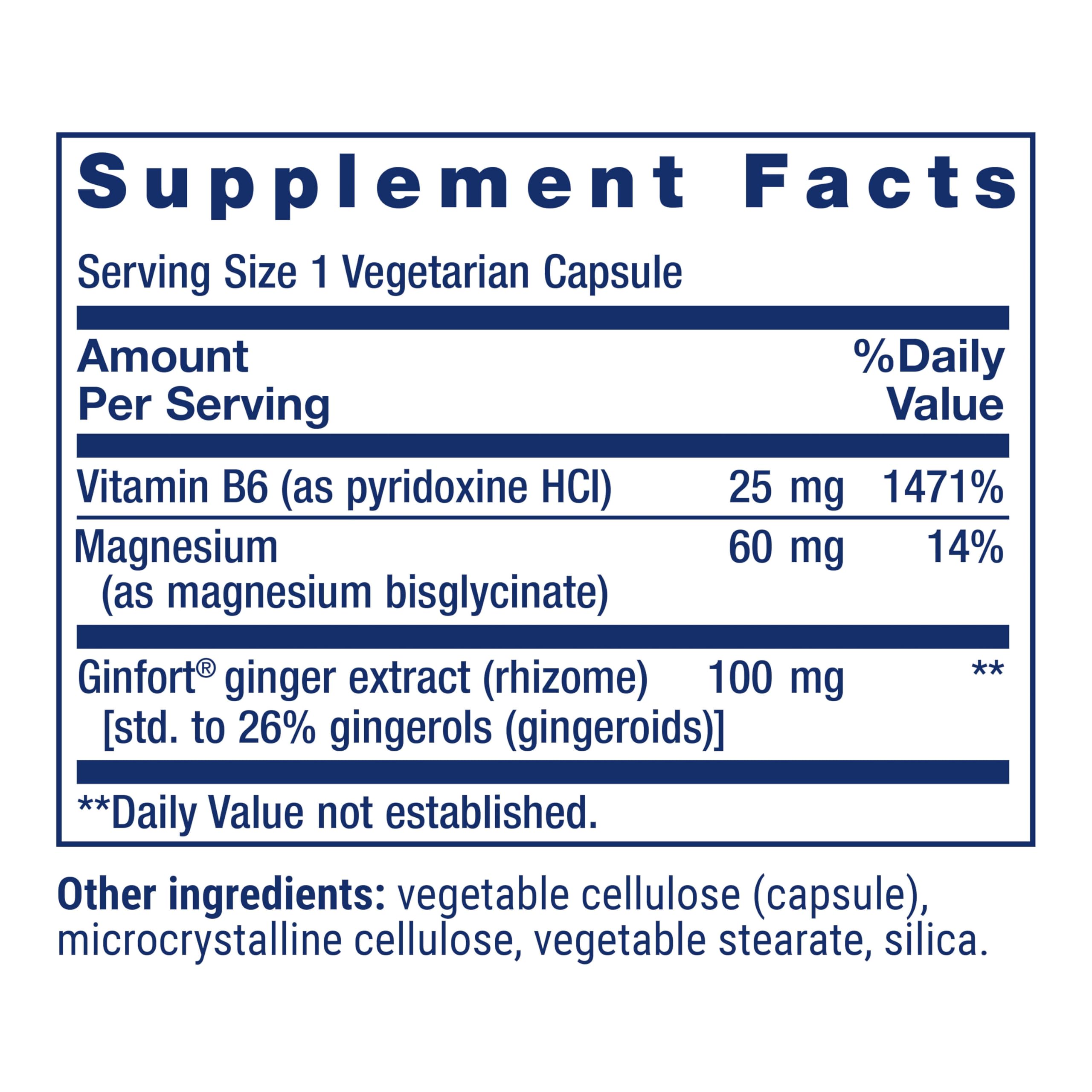 Life Extension Daily PMS Relief, Menstrual Comfort Supplement, PMS-Related Cramps, Lower Back discomfort, Mood, Ginger, Magnesium, B6, Gluten-Free, Non-GMO, 60 Capsules Life Extension uk supplements