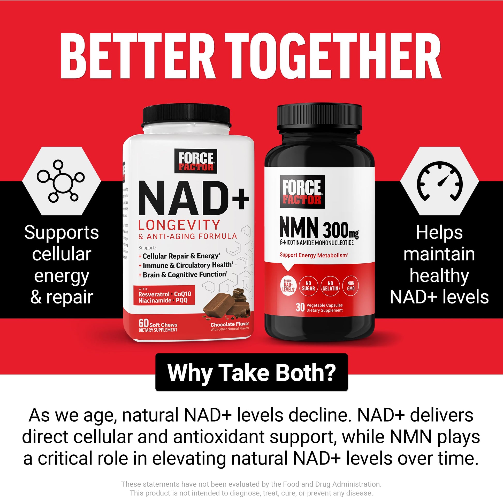 Force Factor NMN Supplement, Nicotinamide Mononucleotide to Support Healthy Aging and Energy Metabolism, Boosts NAD+ Levels, No Gelatin, Non-GMO, 30 Vegetable Capsules Force Factor uk supplements