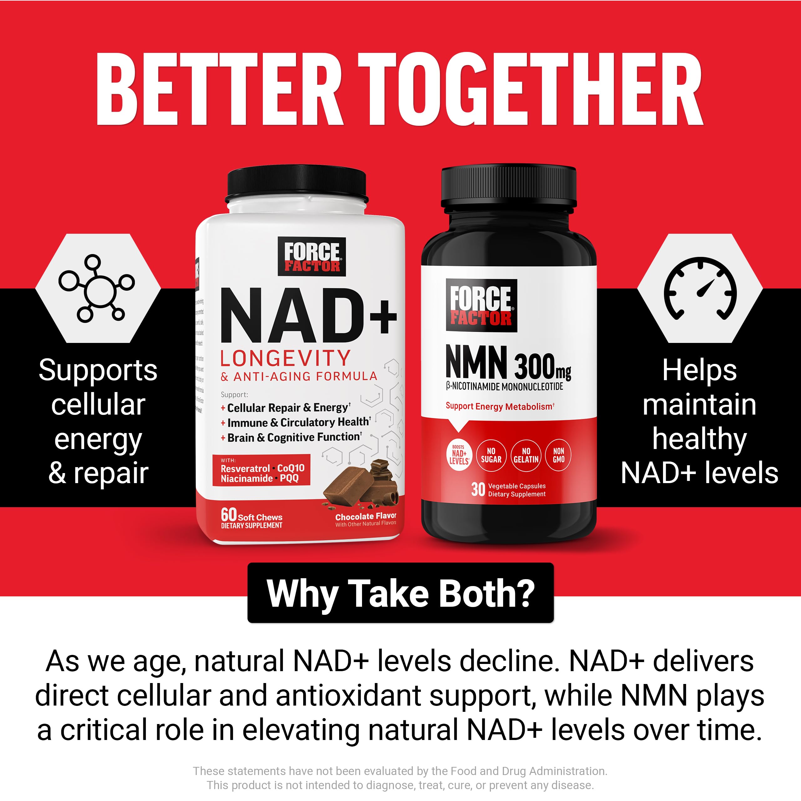Force Factor NMN Supplement, Nicotinamide Mononucleotide to Support Healthy Aging and Energy Metabolism, Boosts NAD+ Levels, No Gelatin, Non-GMO, 30 Vegetable Capsules Force Factor uk supplements