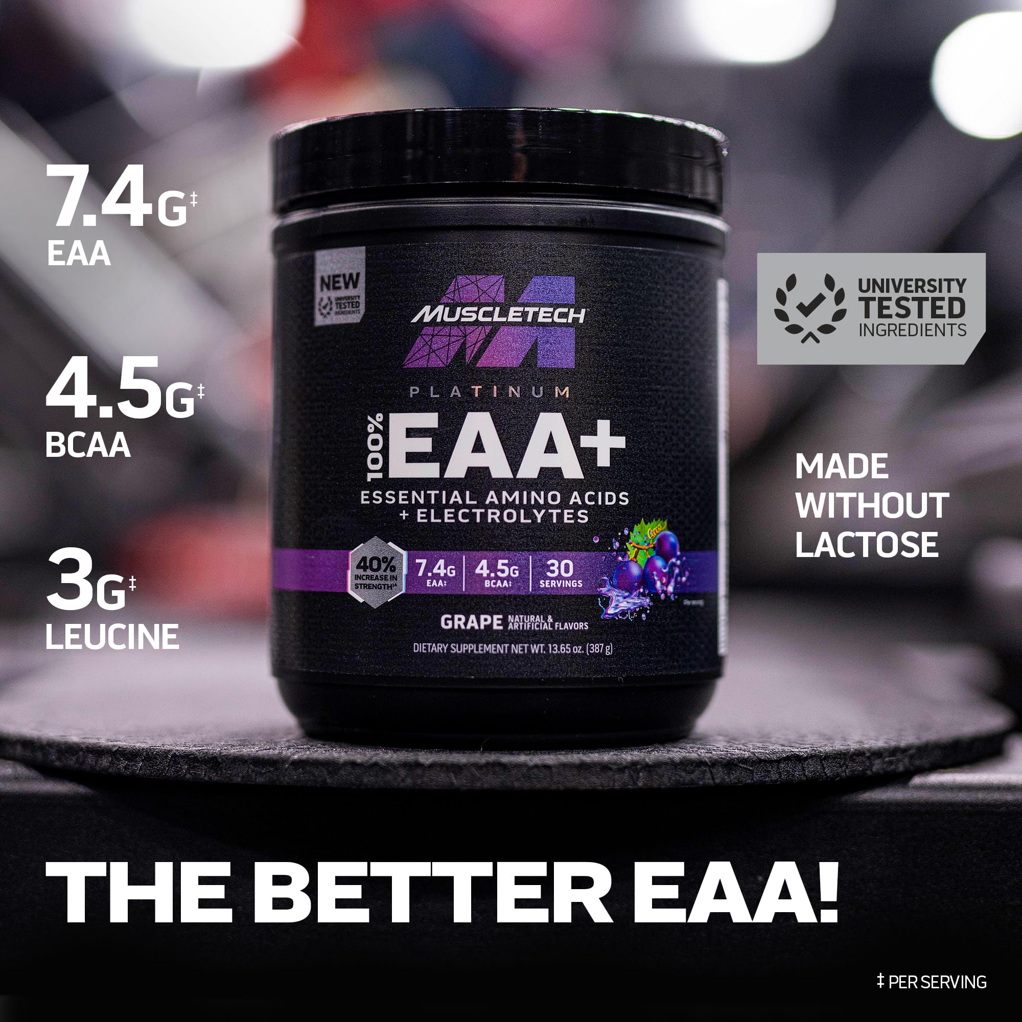 MuscleTech | Platinum 100% EAA+ |Essential Amino Acids | Muscle Strength Builder MuscleTech uk supplements