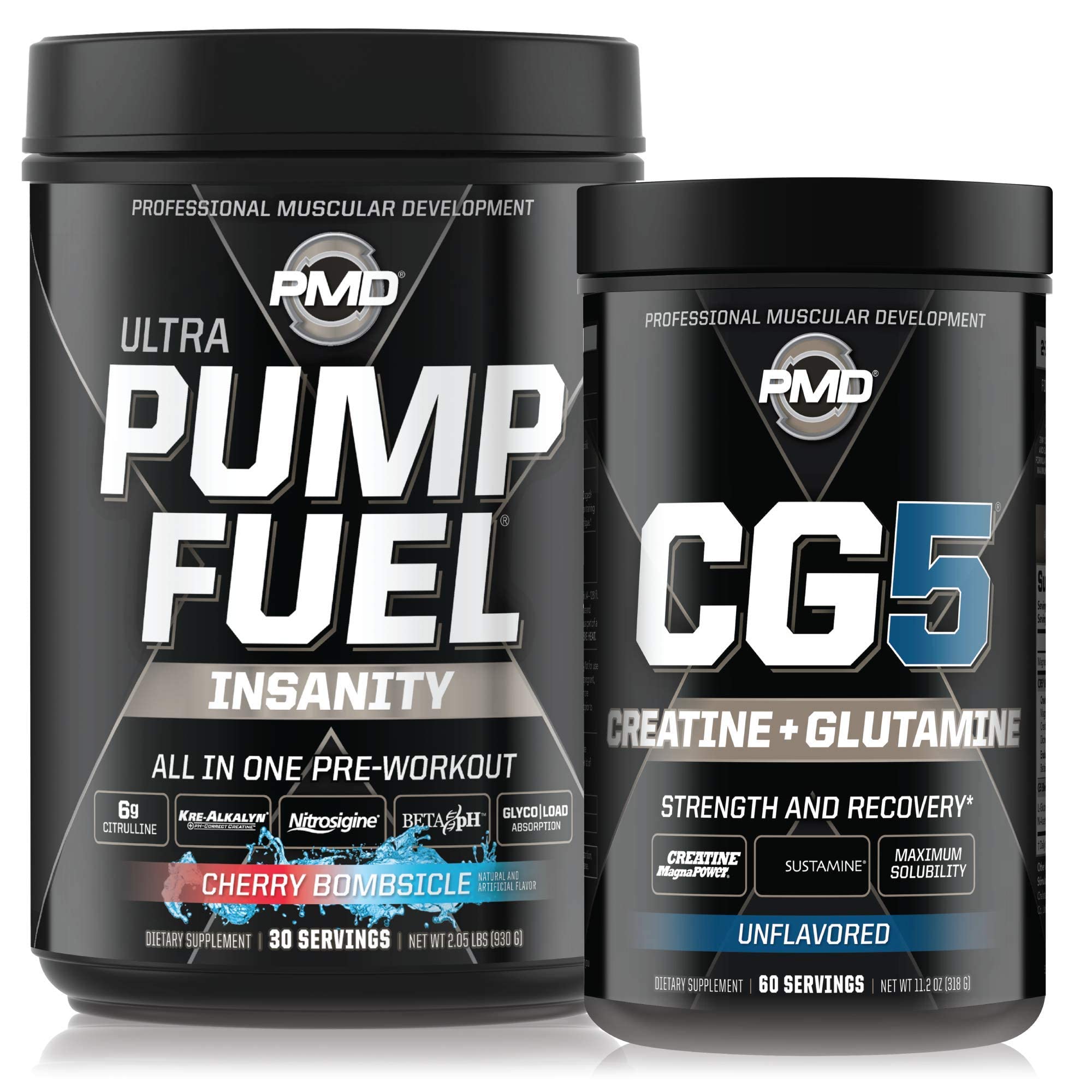 PMD Sports Ultra Pump Fuel Insanity - Pre Workout – Cherry Bombsicle (30 Servings) PMD uk supplements