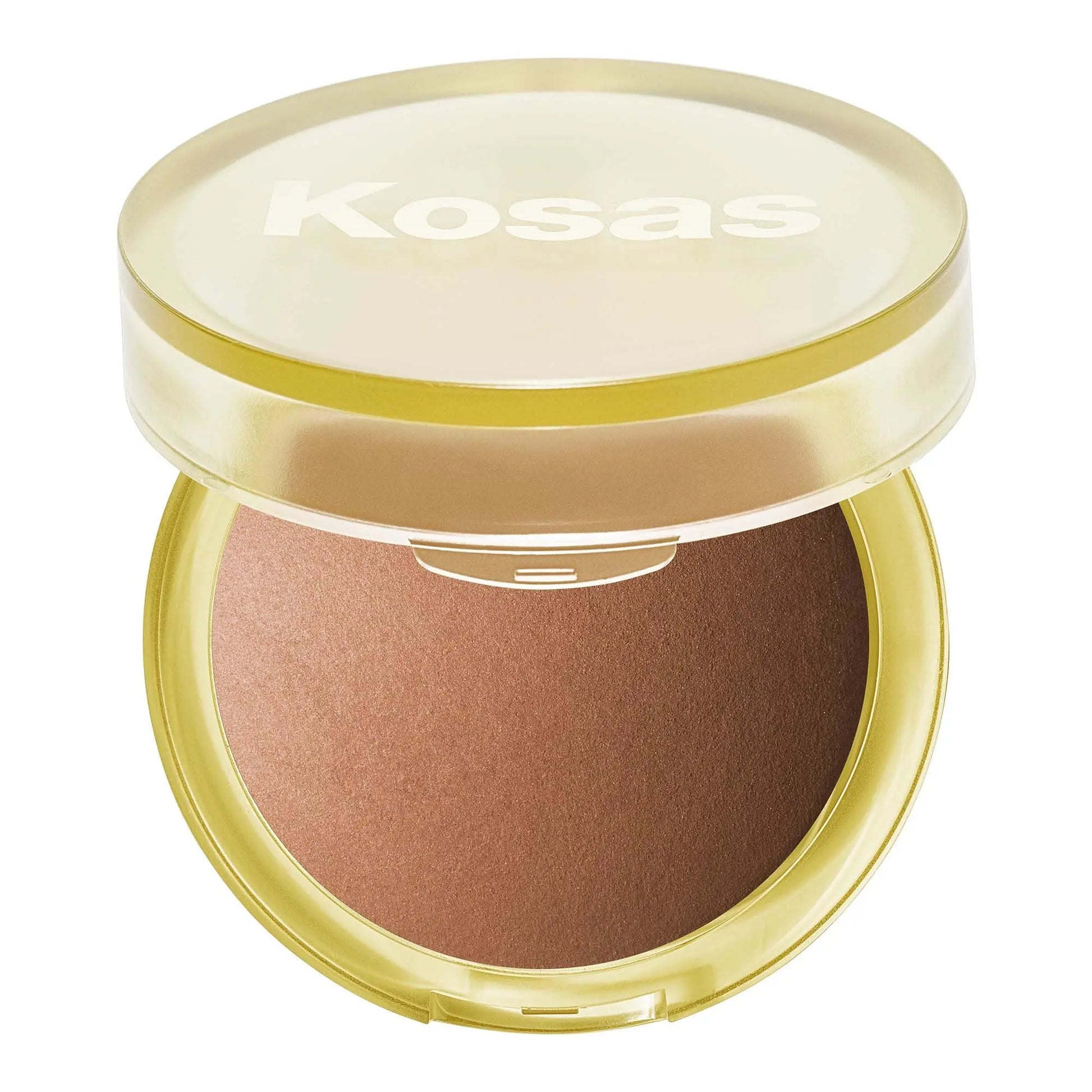 Kosas Sun Show Glowy Warmth Baked Bronzer - Contouring Powder for Cheekbones, Nose & Jawline - Enriched with Concentrated Fatty Acids - Talc-Free, Vegan & Hypoallergenic - Escape Kosas uk supplements