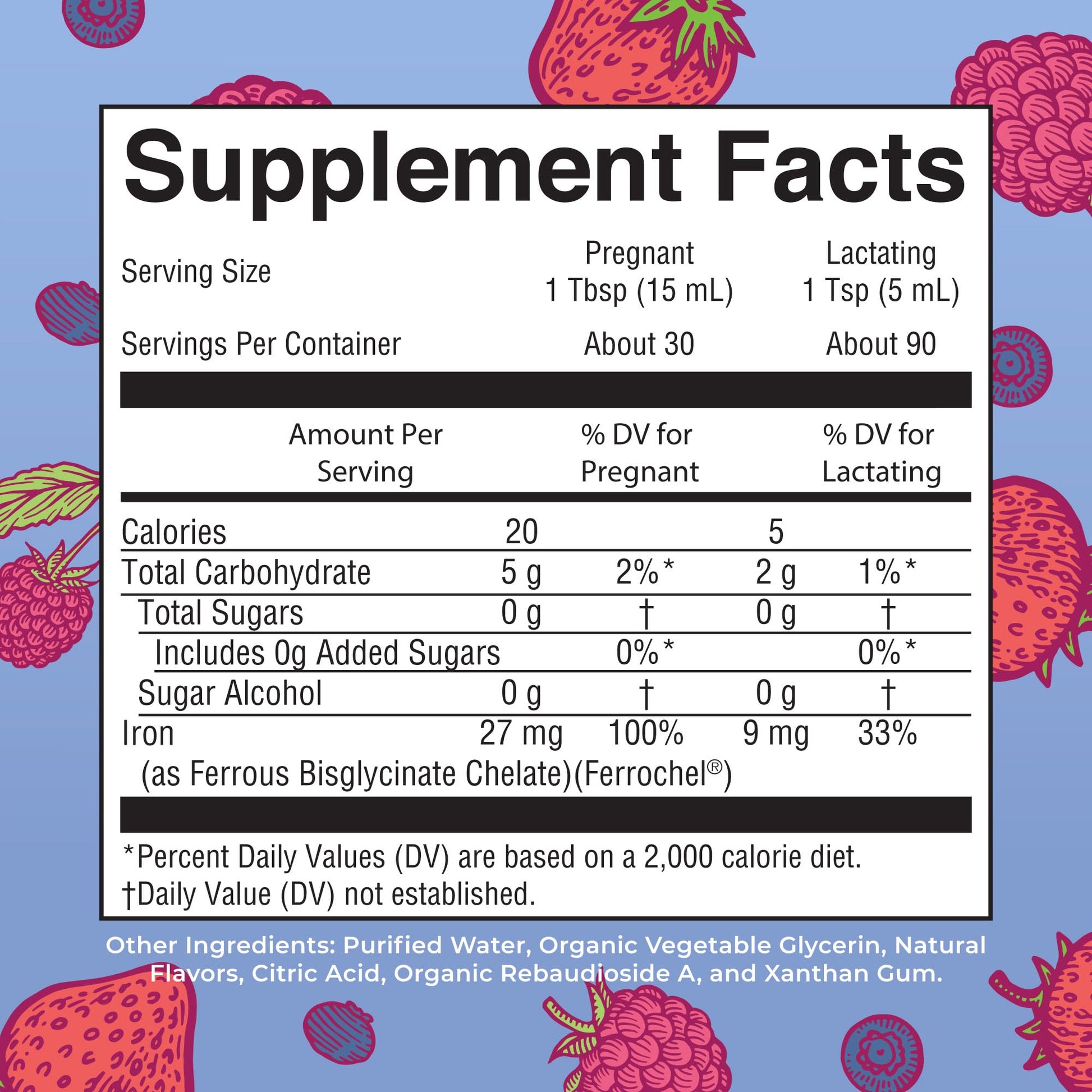 MaryRuth Organics | Liquid Iron Supplement Prenatal & Postnatal for Pregnant & Lactating | Iron Deficiency | Immune Support | Sugar/Gluten Free | Vegan | Non-GMO | 15.22 Fl Oz MARYRUTH'S uk supplements