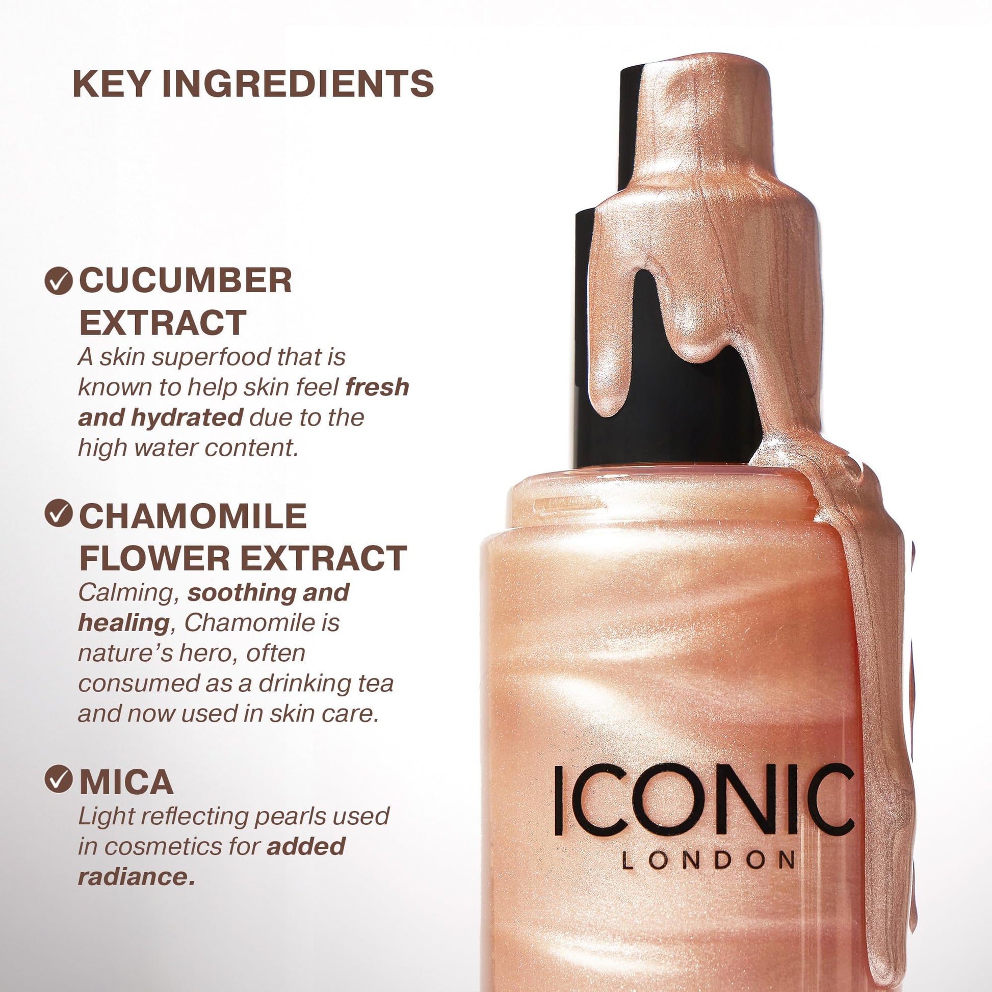 ICONIC LONDON Prep-Set-Glow | Hydrating + Setting + Glowing Spray, 3-in-1 Formula for a Dewy, Radiant Finish, Cruelty-Free, Vegan Makeup, 4.22 Fl oz ICONIC LONDON uk supplements