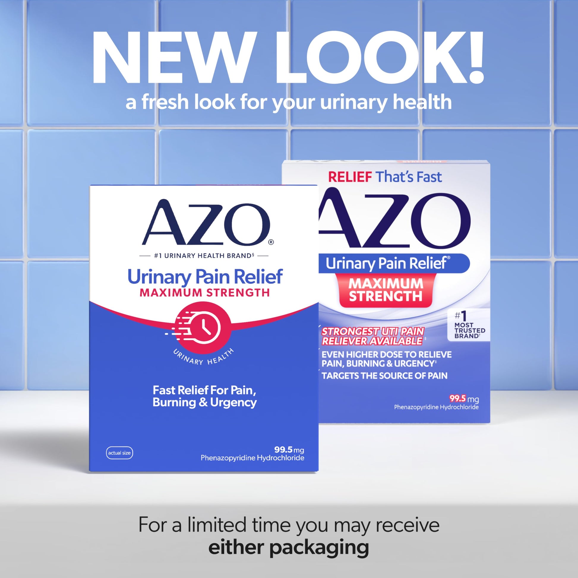 AZO Urinary Pain Relief Maximum Strength, Fast relief of UTI Pain, Burning & Urgency, Targets Source of Pain, #1 Most Trusted Brand, 24 Tablets AZO uk supplements