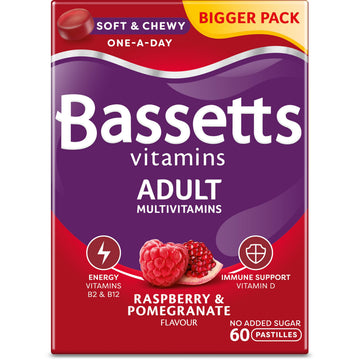 Bassetts Vitamins Adults Multivitamins, 60 Pastilles Bassetts Vitamins uk supplements
