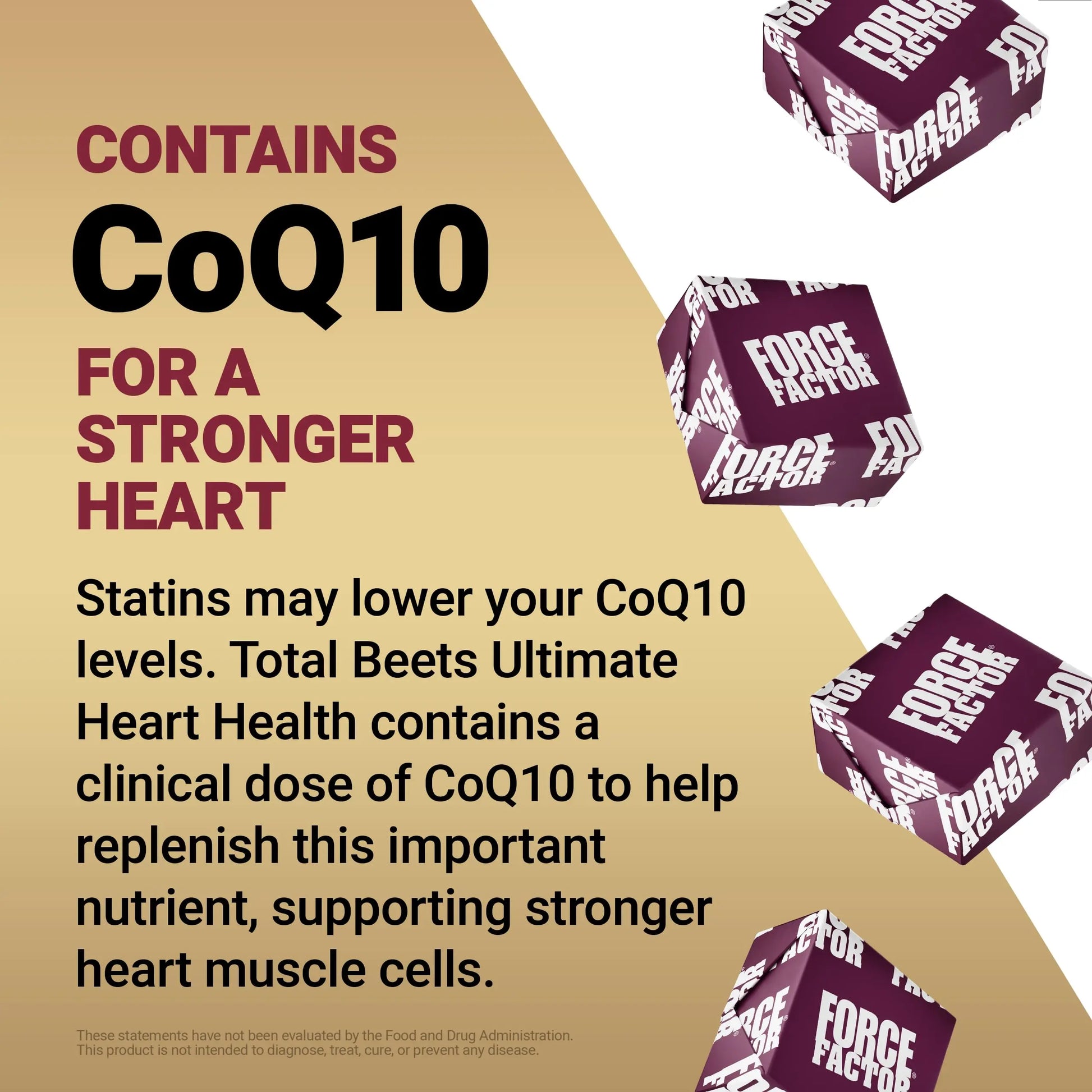 Force Factor Total Beets Ultimate Heart Health Chews for Blood Pressure Support, with Beetroot Powder, CoQ10, B Vitamins & Grapeseed Extract for Blood Flow Force Factor uk supplements