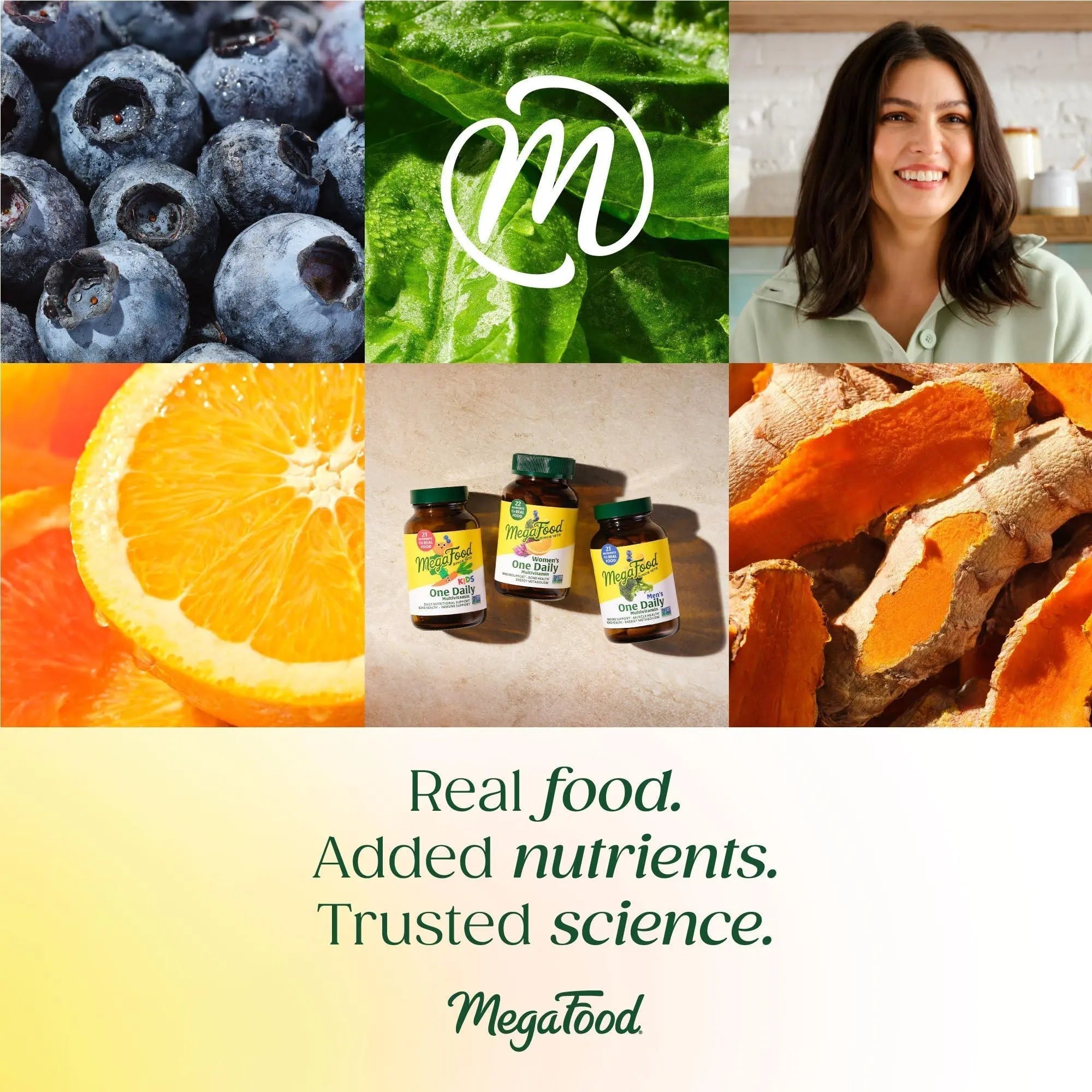 MegaFood Womens Multivitamin One Daily - Multivitamin for Women - Vitamin C, Vitamin D, Iron & B Vitamins - Bone MegaFood uk supplements