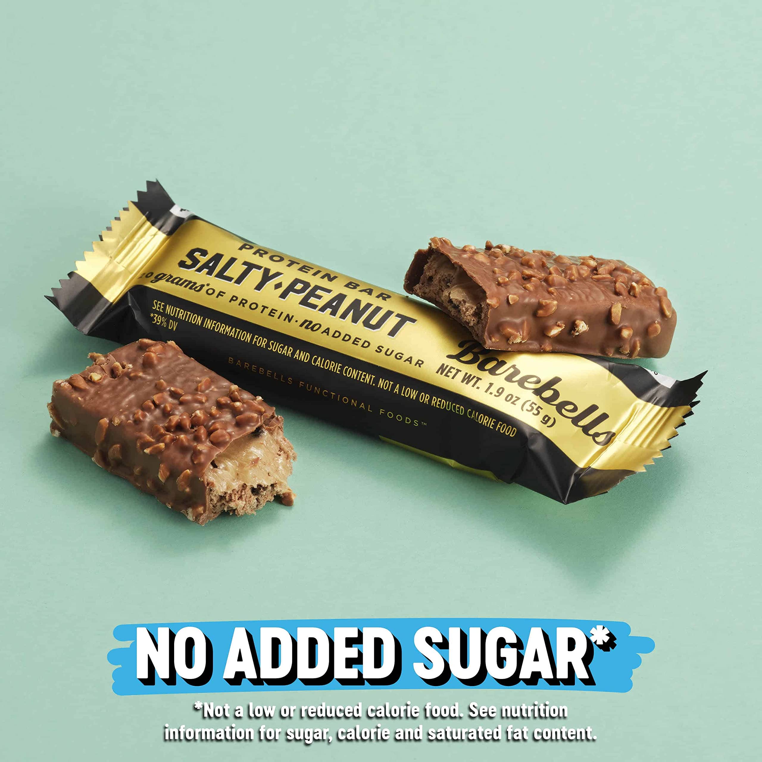Barebells Salty Peanut Protein Bars, 12 Count - 20g Protein, 1g Sugar Snack Bars BAREBELLS uk supplements
