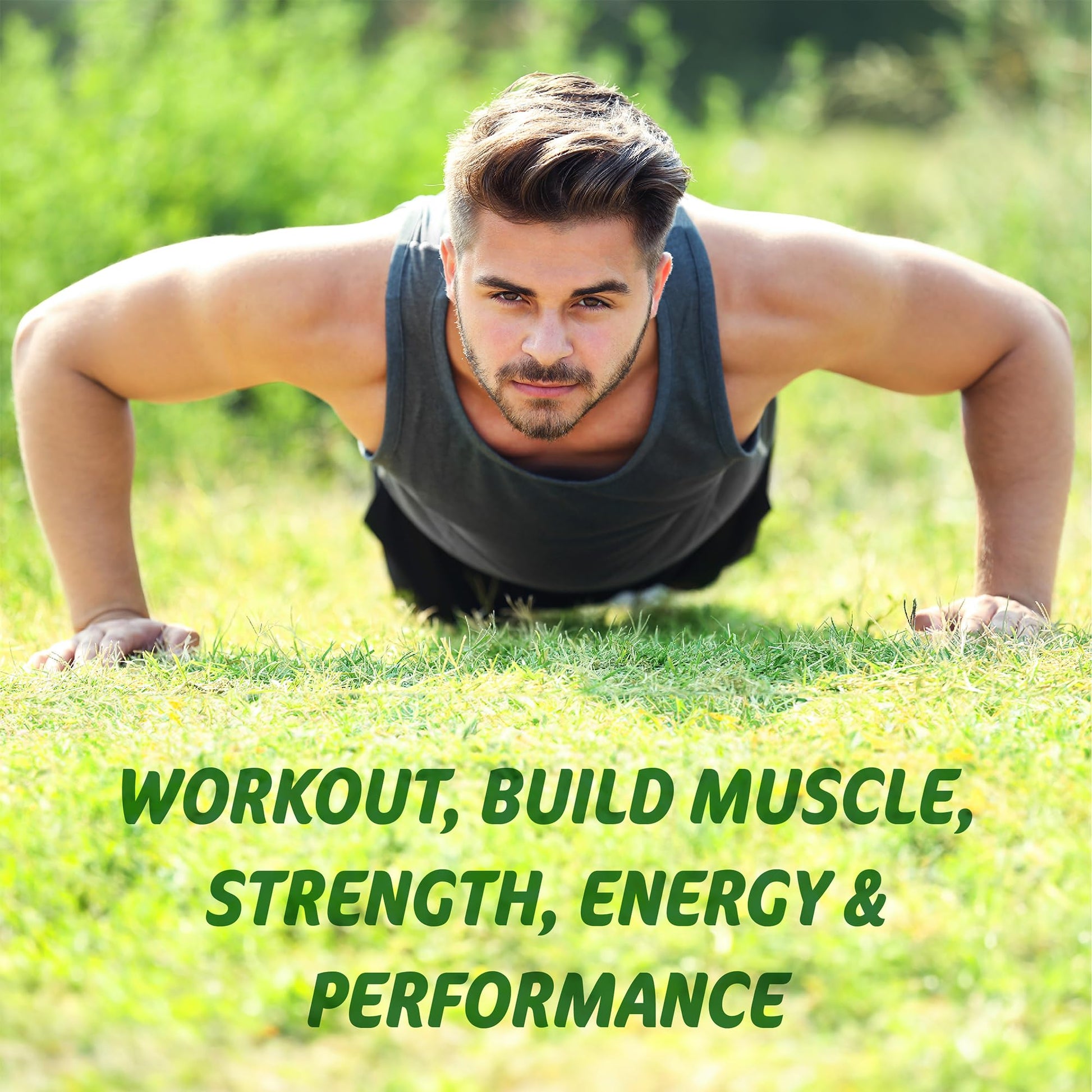Testosterone Booster Supplement for Men - Male Enhancing Test Boost - Ashwagandha, L-Arginine, Tongkat Ali, Tribulus + More - Workout, Build Muscle, Strength, Energy & Performance - 2 Month Supply SLADAK NATURALS ㅤ uk supplements