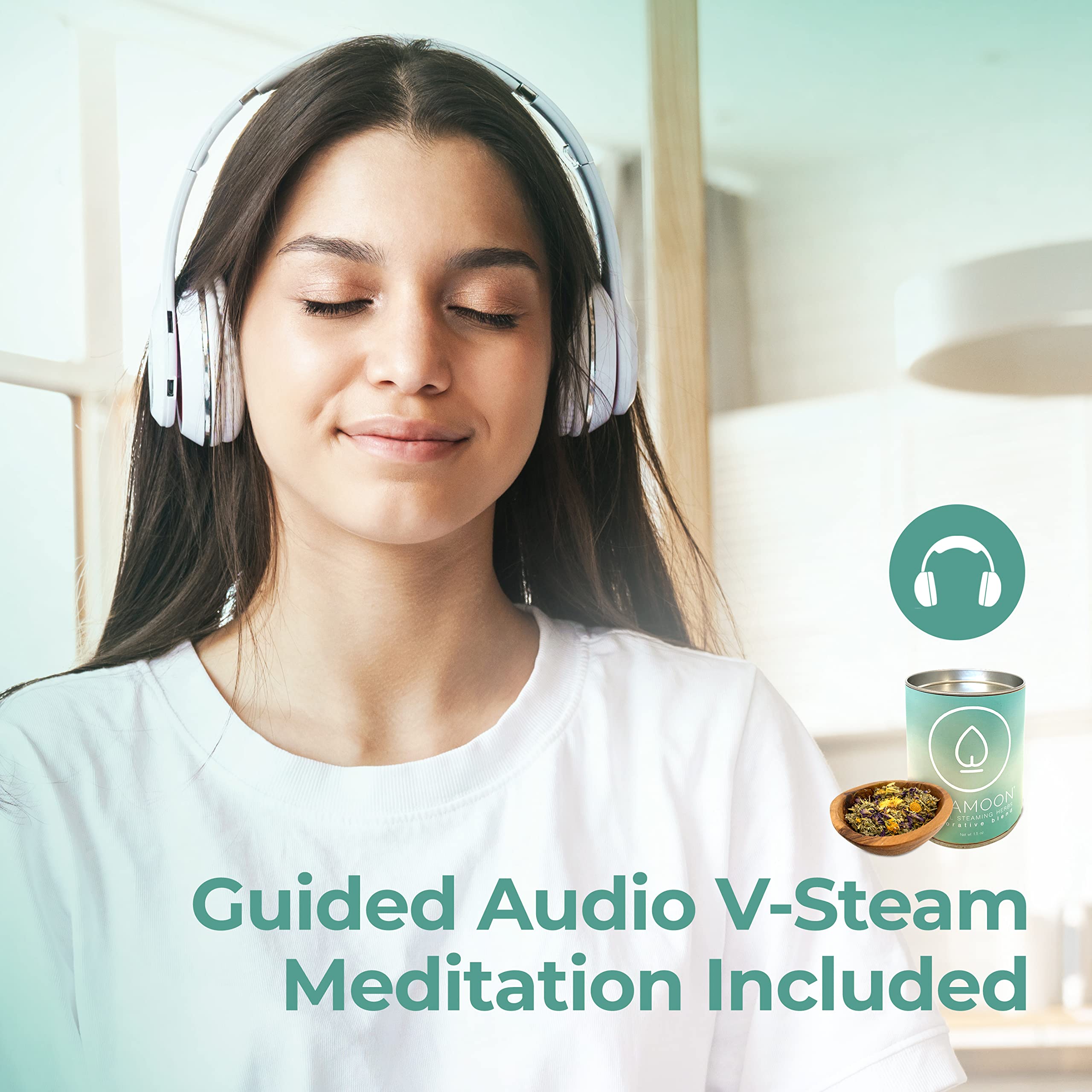 Leiamoon - Vaginal Steam Herbs Blends V Steam Kit for Cleansing, Regulating, and Balancing Leiamoon uk supplements