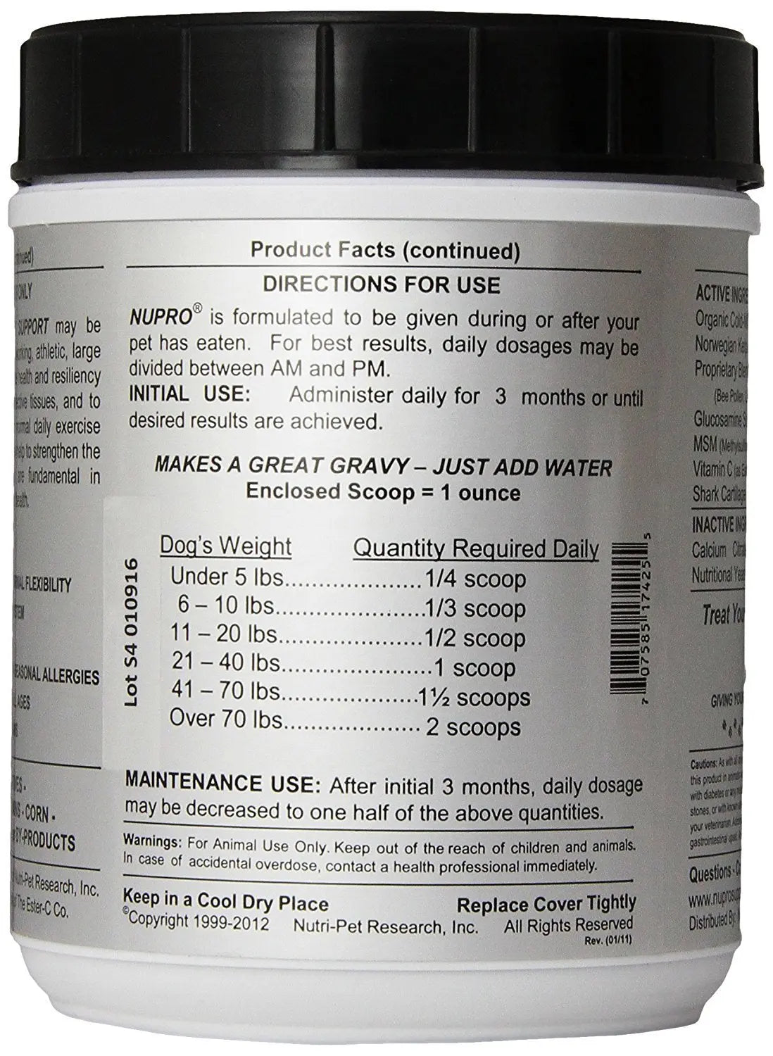 Nupro Joint and Immunity Supplement, 30-Ounce Xllent uk supplements