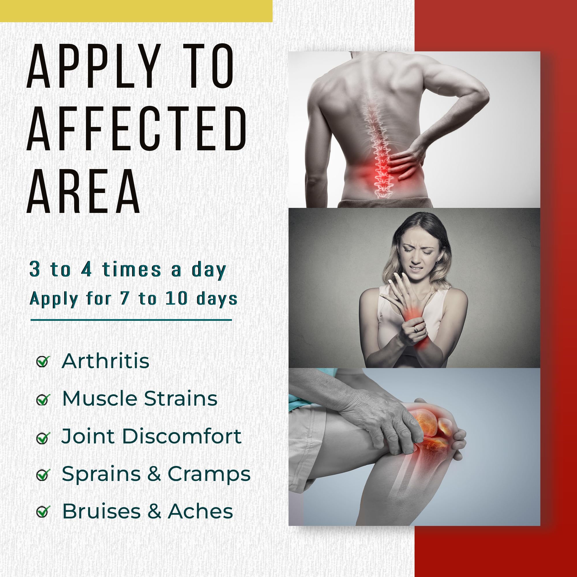 Real Time Pain Relief Cream 4oz Tube | 17 Natural Ingredients: 1.25% Menthol, Arnica & MSM | Muscle Strain & Joint Discomfort Relief for Arthritis, Cramps, Sprains, Bruises, Hands, Back & Knee Pain Real Time Pain Relief uk supplements
