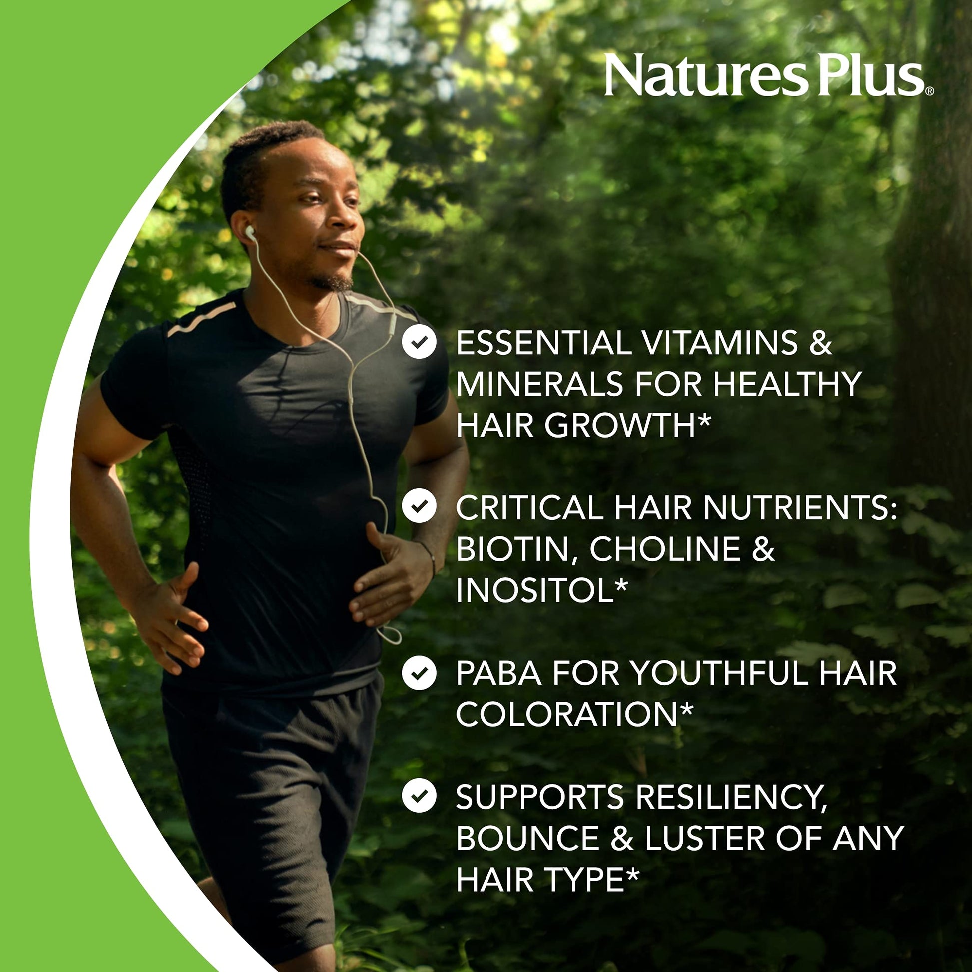 NaturesPlus Ultra Hair Thick Shake - 1 lb - French Vanilla Flavor - Hair Protein Powder for Healthy Growth - With Biotin & Amino Acids - Non-GMO, Gluten-Free - 16 Servings NaturesPlus uk supplements
