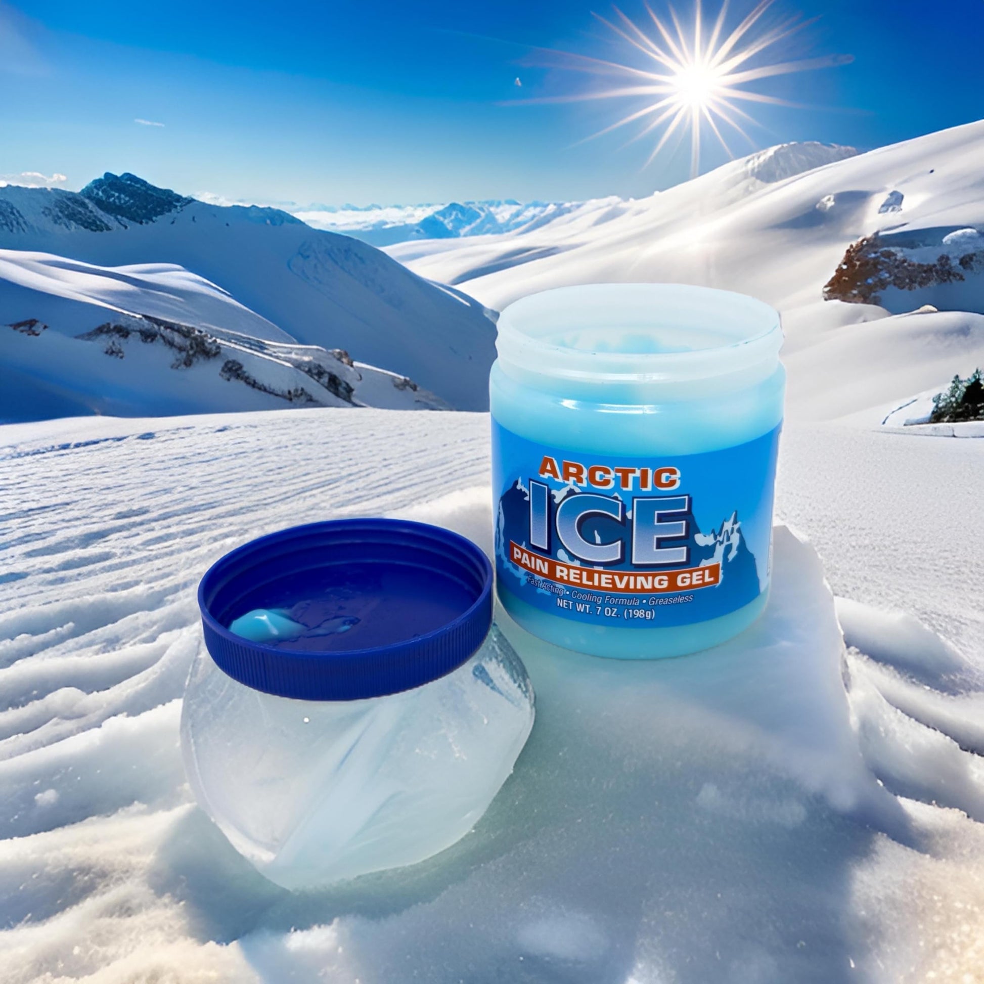 Artic Ice Pain Relieving Gel 2% Menthol Blue 7 Ounce, 1 Count Artic Ice uk supplements