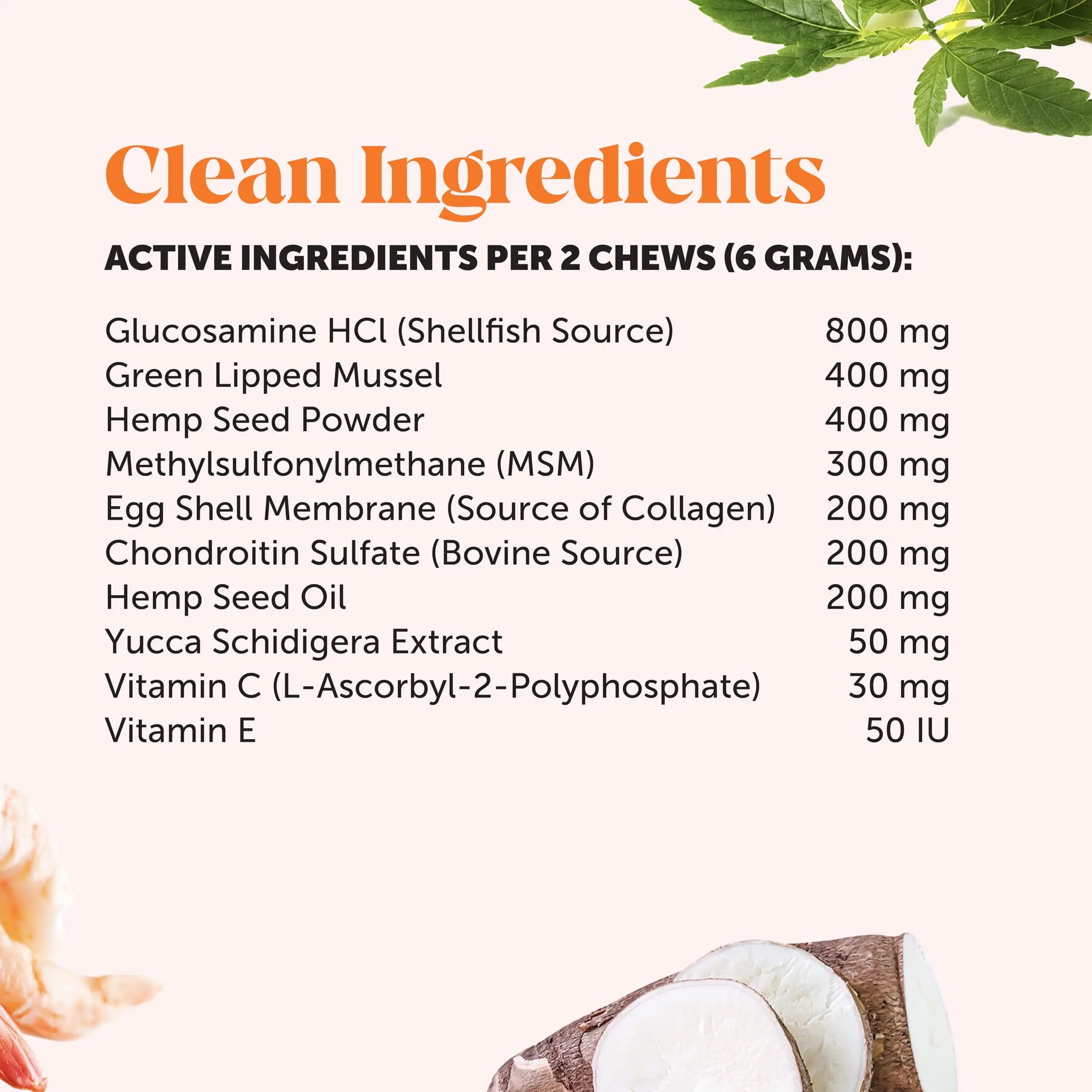 Senior Hemp Hip and Joint Supplement for Dogs - Glucosamine Chondroitin, MSM & Green Lipped Mussel - Relief for Joint Stiffness, Advanced Strength Mobility Support for Senior Dogs (Chicken, 90 Ct) Pet Honesty uk supplements