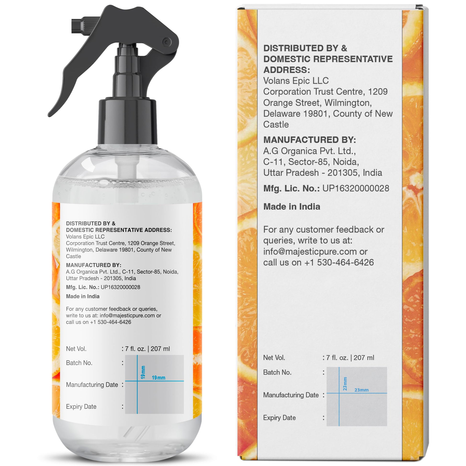 Majestic Pure Linen Spray | All Natural Fragrance | Spray for Pillows, Bedding, Sheets, Clothing MAJESTIC PURE uk supplements