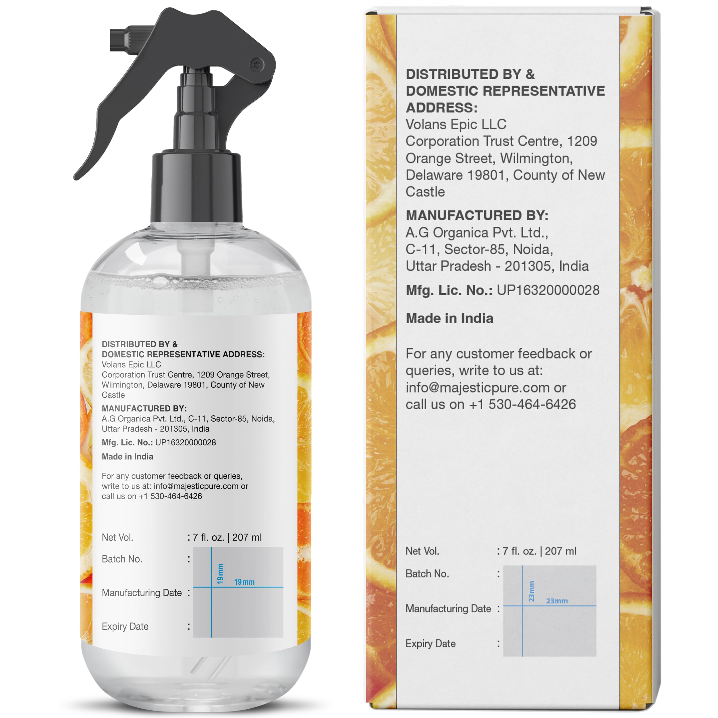 Majestic Pure Linen Spray | All Natural Fragrance | Spray for Pillows, Bedding, Sheets, Clothing MAJESTIC PURE uk supplements