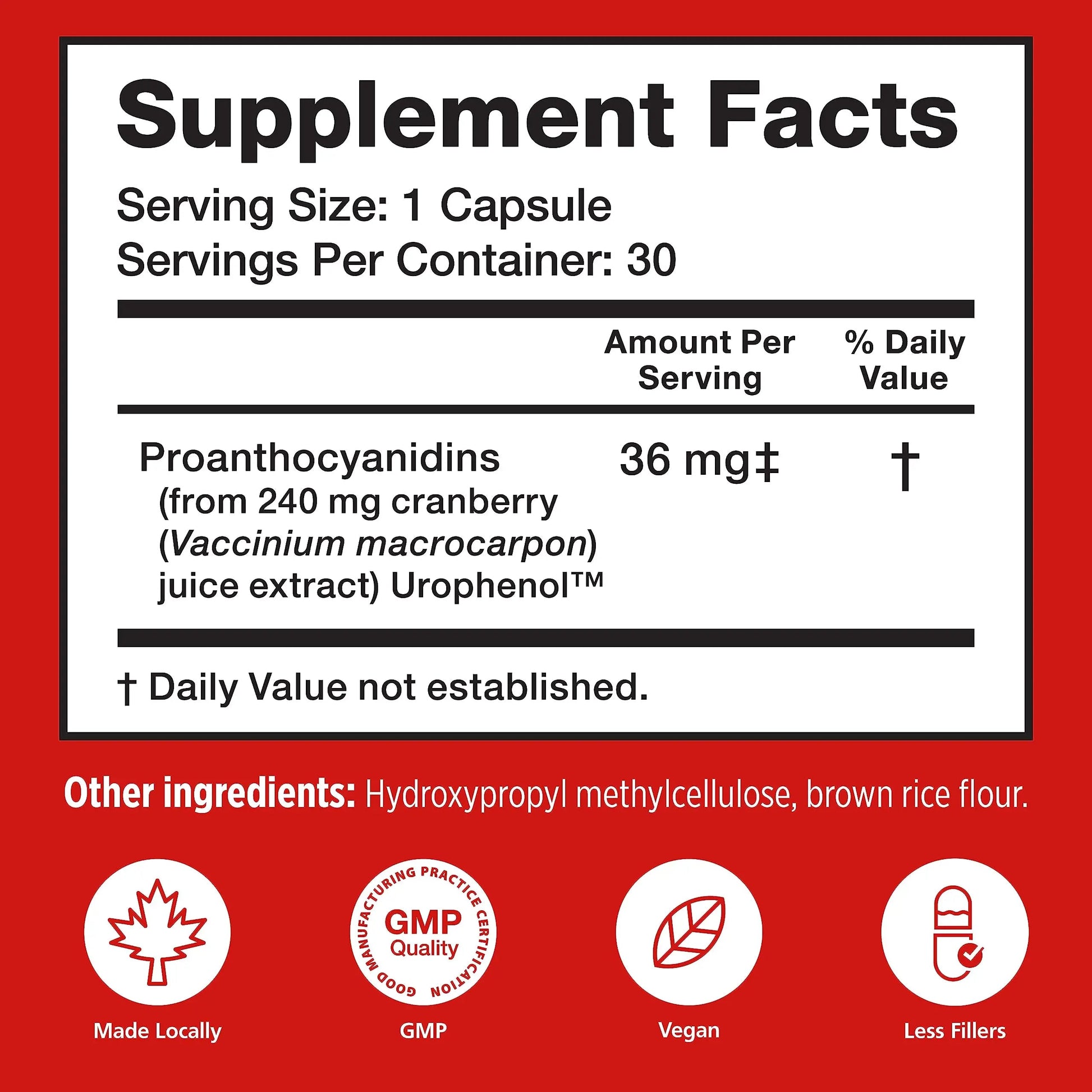 20% Bundle Utiva Cranberry PACs 30 Vegi Capsules Cranberry Supplement for Urinary Tract Health for Women and Men + Utiva D-Mannose 500mg 120 Capsules Naturally Flush The Bladder and Urinary Tract Szio+ uk supplements