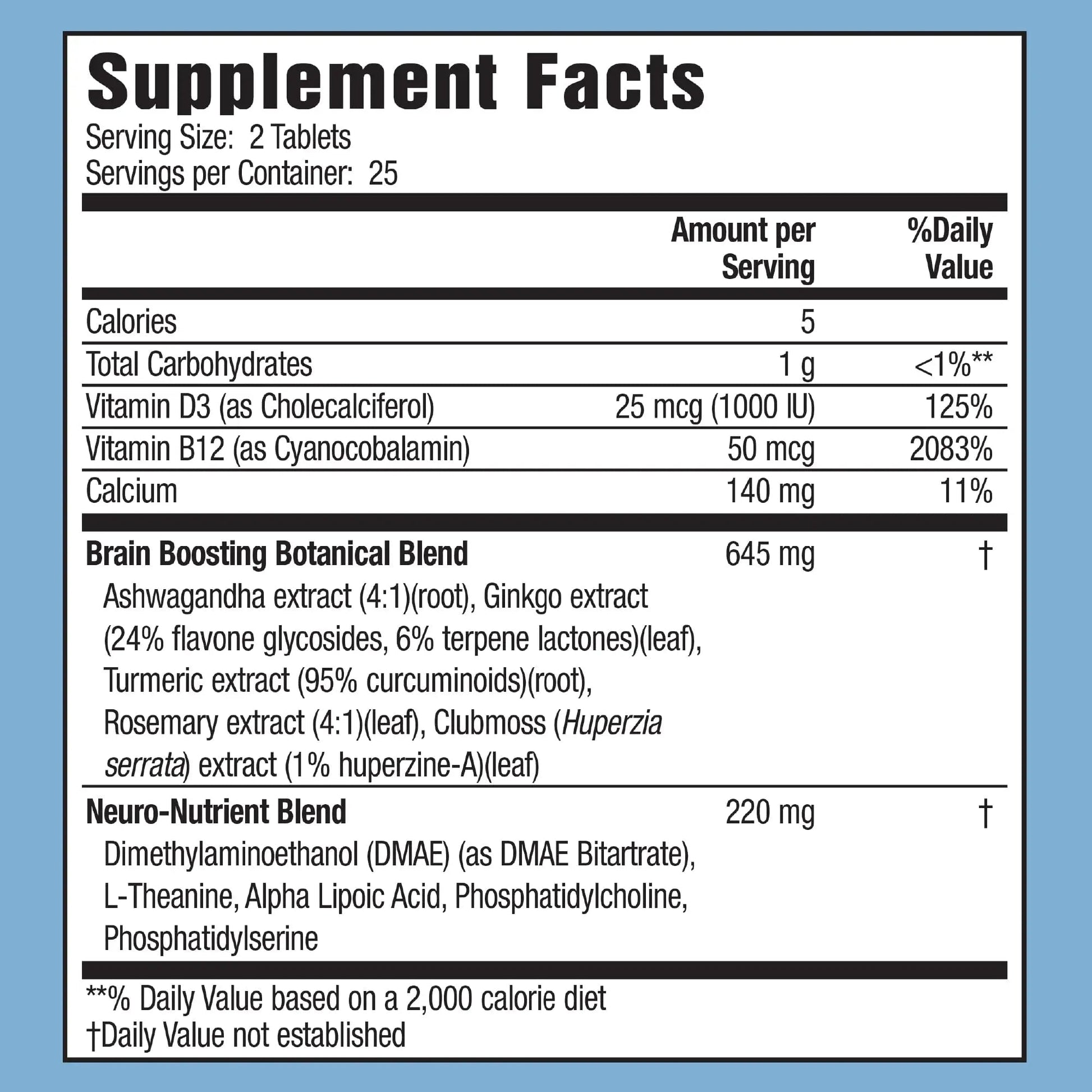 Applied Nutrition Healthy Brain All-Day Focus - 50 Tablets - Powerful 3-in-1 Brain Booster with Turmeric Extract - 25 Servings Applied Nutrition uk supplements